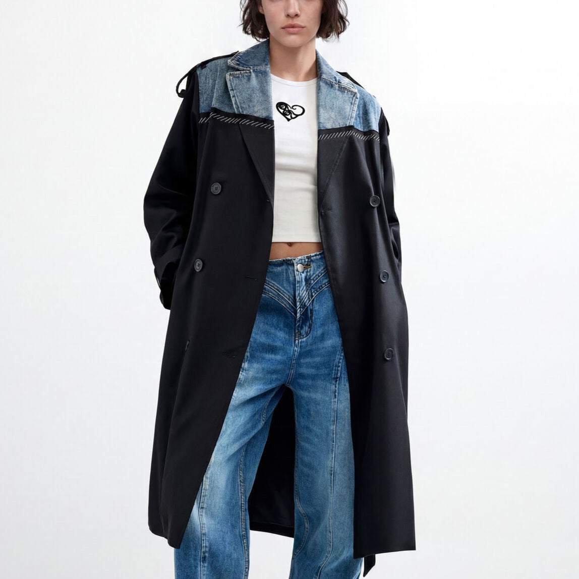 Дамски блейзер Desigual women’s blazer 26WWEW22 2000 front view 