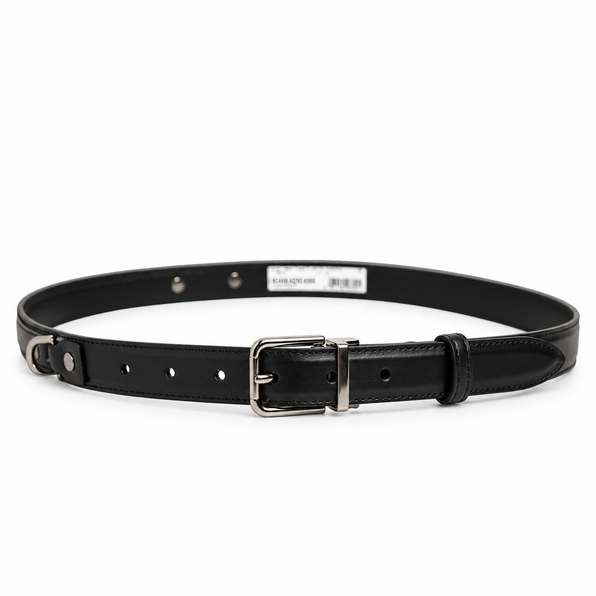Men's belt Dolce & Gabbana SKU: BC4899 AQ783 80999 full length view