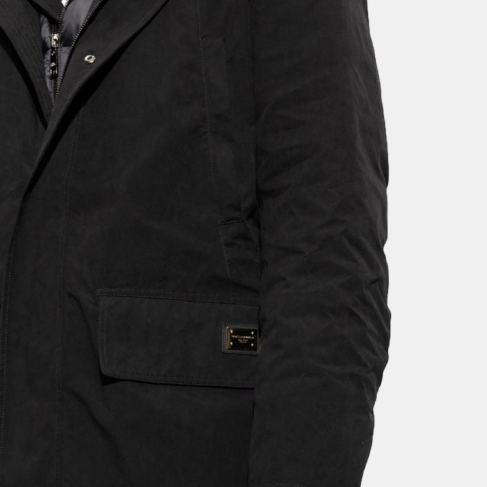 Dolce & Gabbana Men Parka Jackets Close-Up