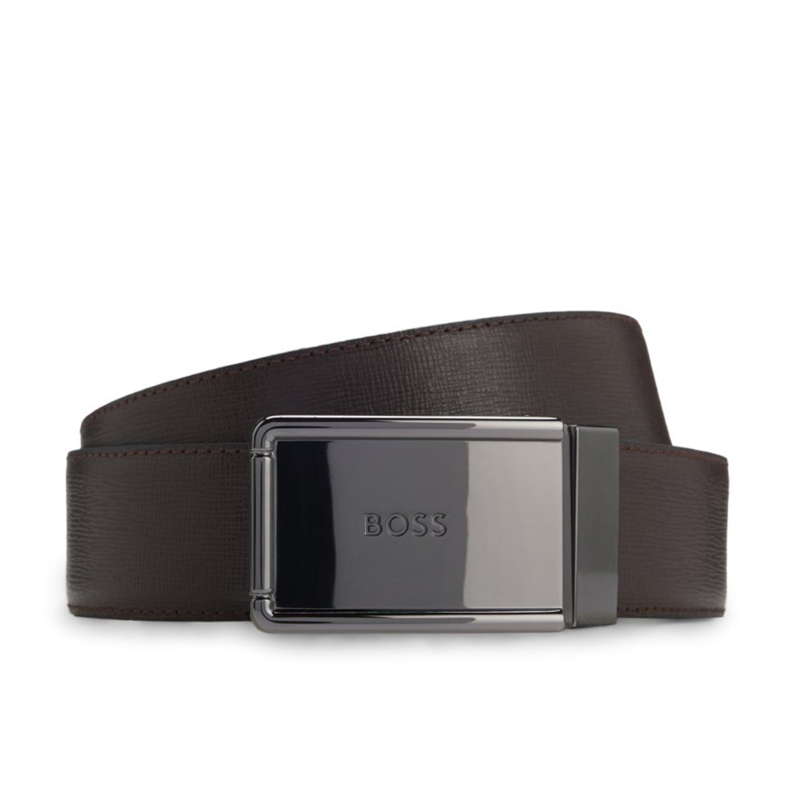Мъжки подаръчен комплект колан Boss Men Belt Gift Set 50558740 002 Front View