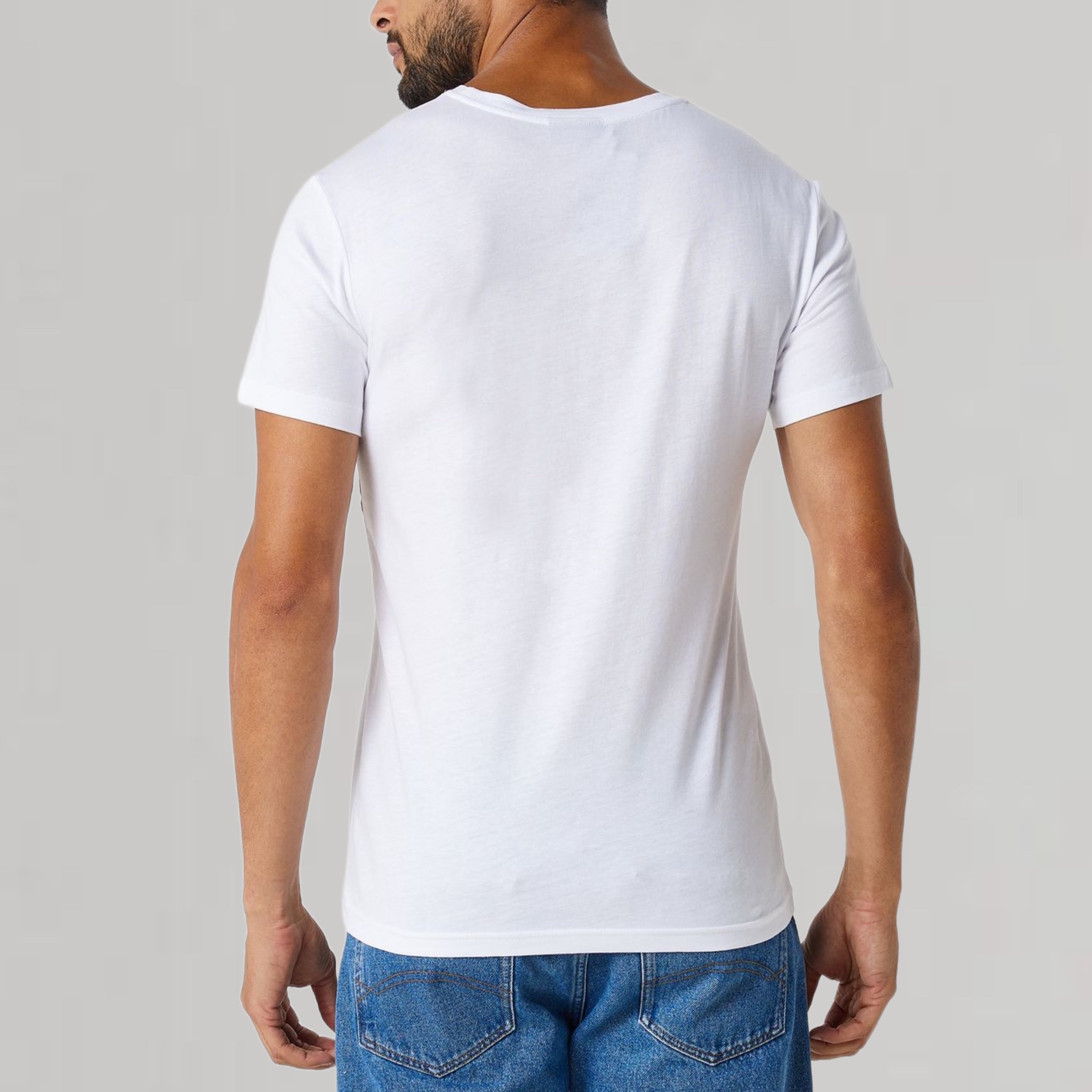 Мъжка тениска Emporio Armani бяла 211818 4R476