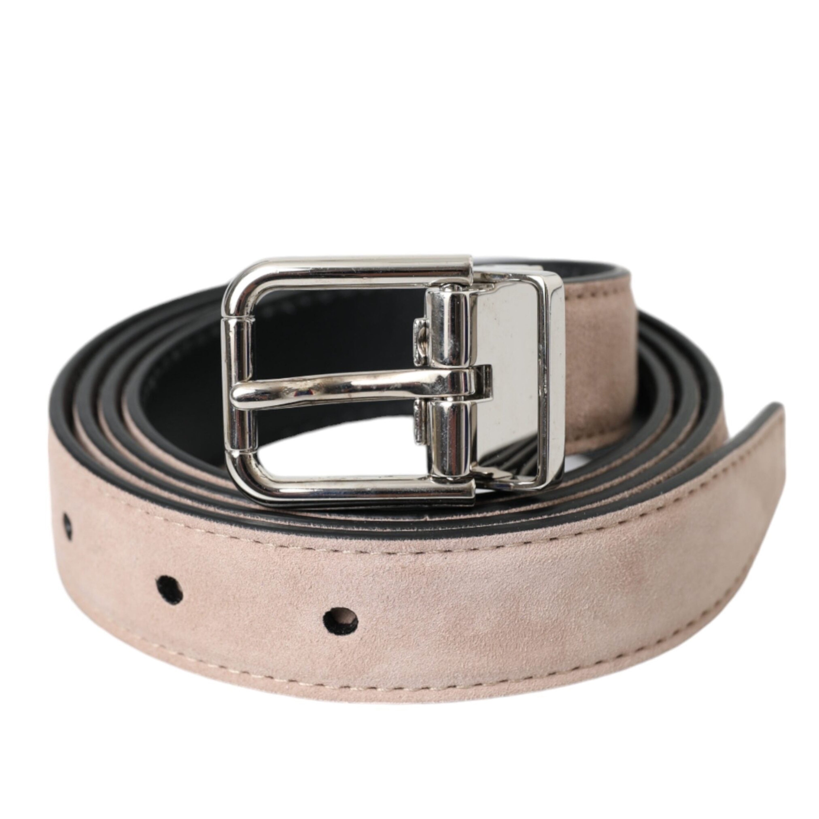Мъжки велурен колан Men’s luxury suede belt DOLCE & GABBANA BC4337 BV958 89651 Beige