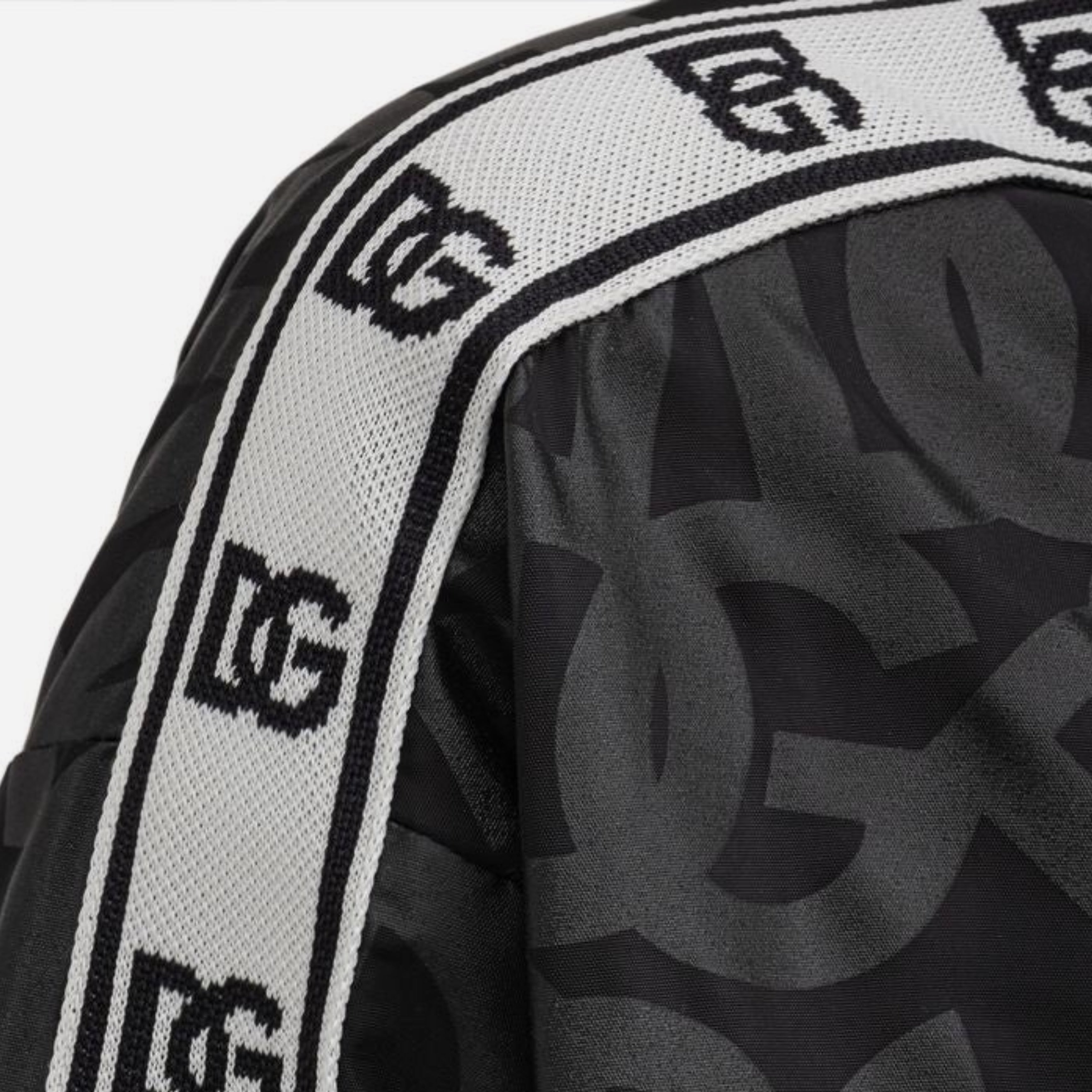 Dolce & Gabbana Black Polyester Jacket