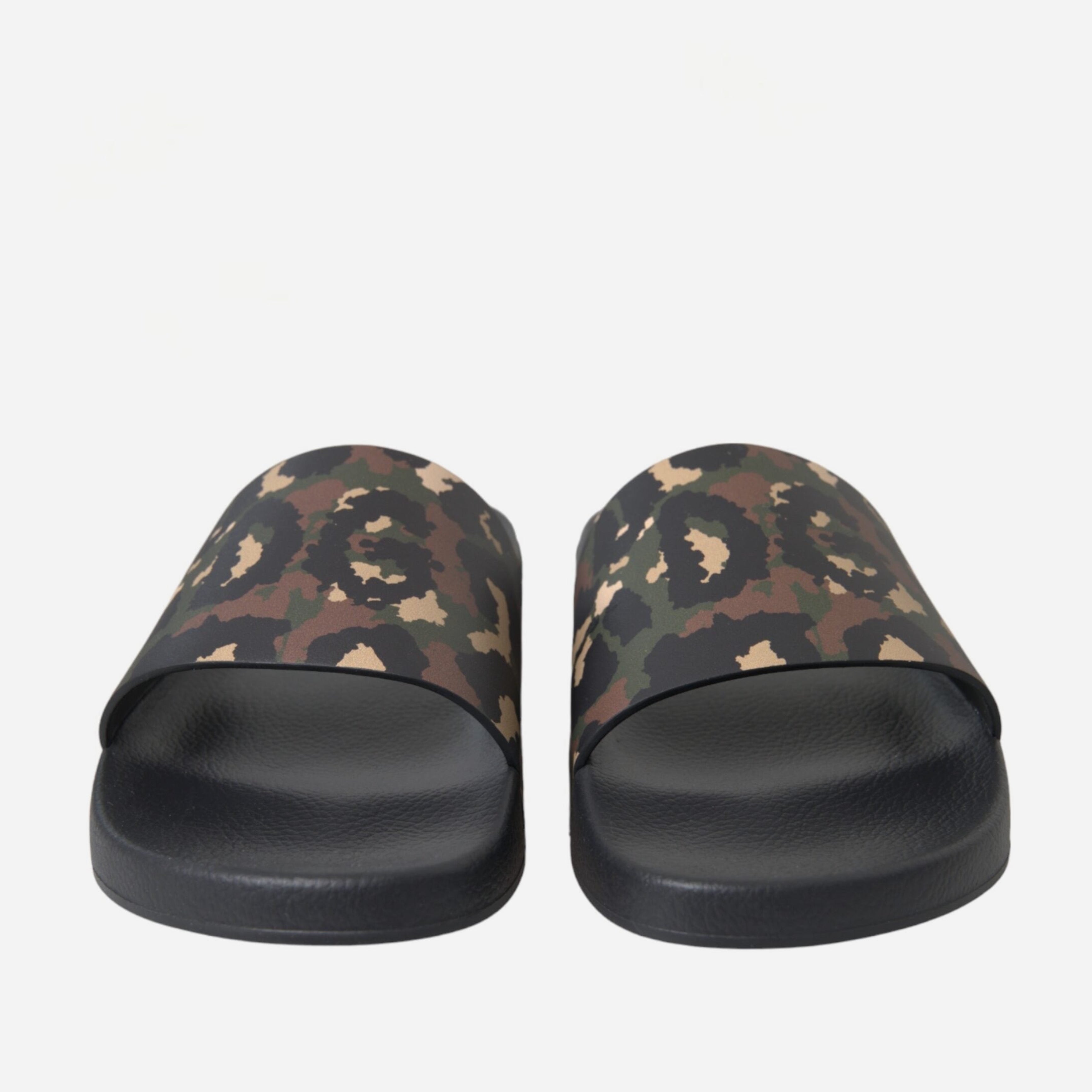Мъжки луксозни чехли джапанки Dolce & Gabbana Camouflage Men Slippers