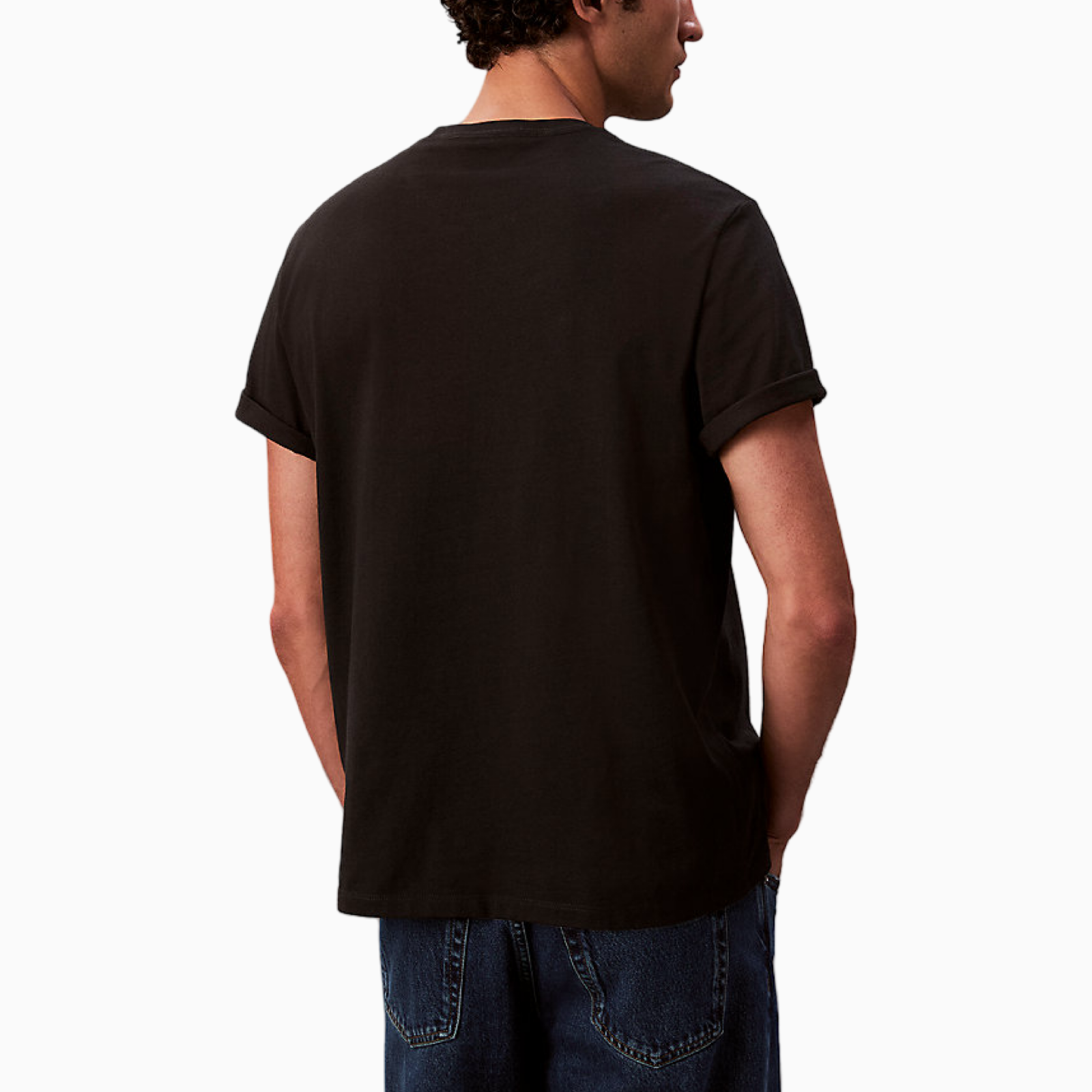 Мъжка тениска Calvin Klein Jeans Men T-shirt LV04RB862G UB1 Back View