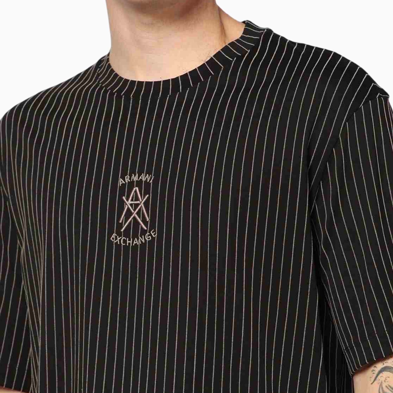 Мъжка тениска Armani Exchange Men T-shirt XM001791 AF10356 FC271 Close-Up