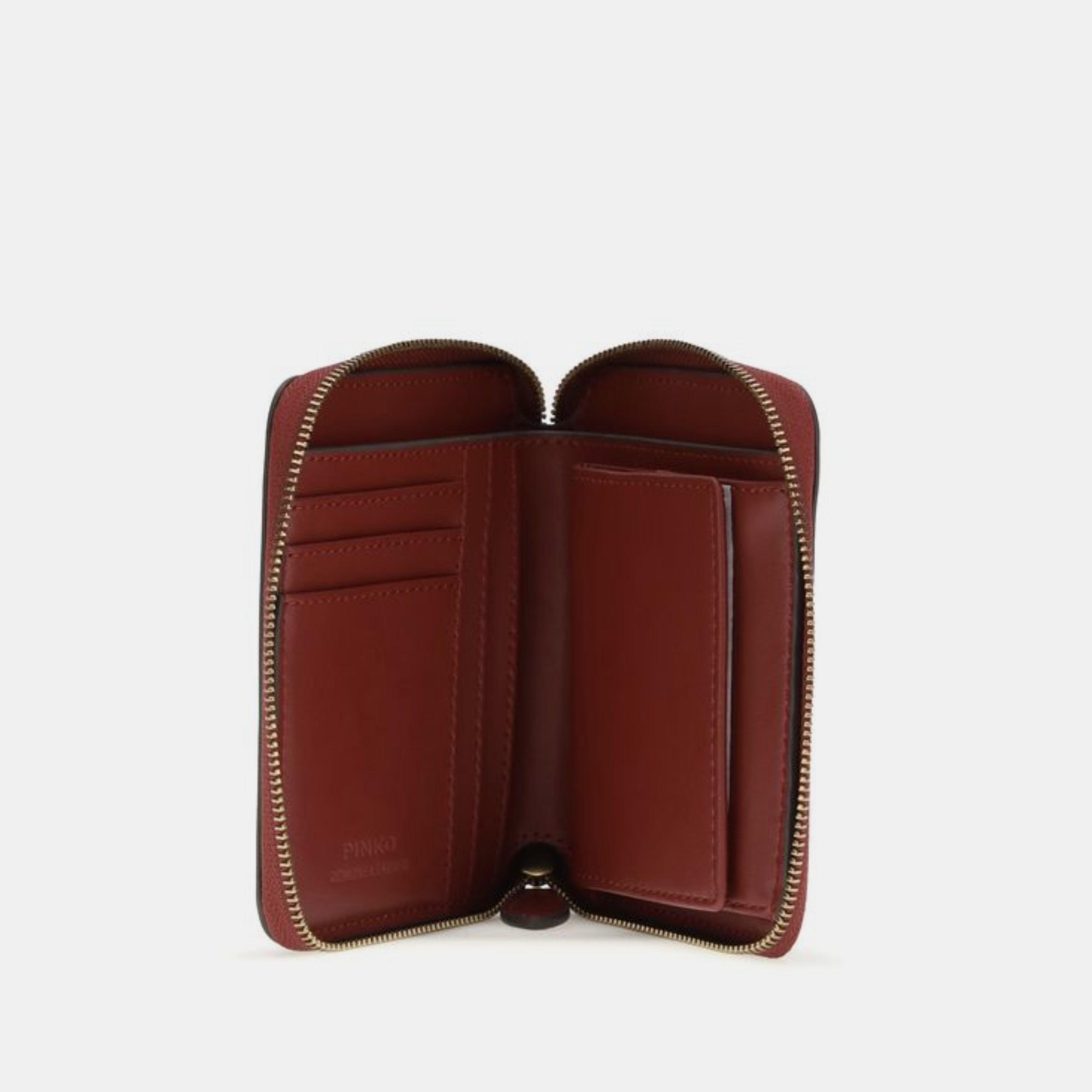 Дамско портмоне с цип Women’s wallet Pinko Bordeaux 100249 A0F1 RR8Q Inside view