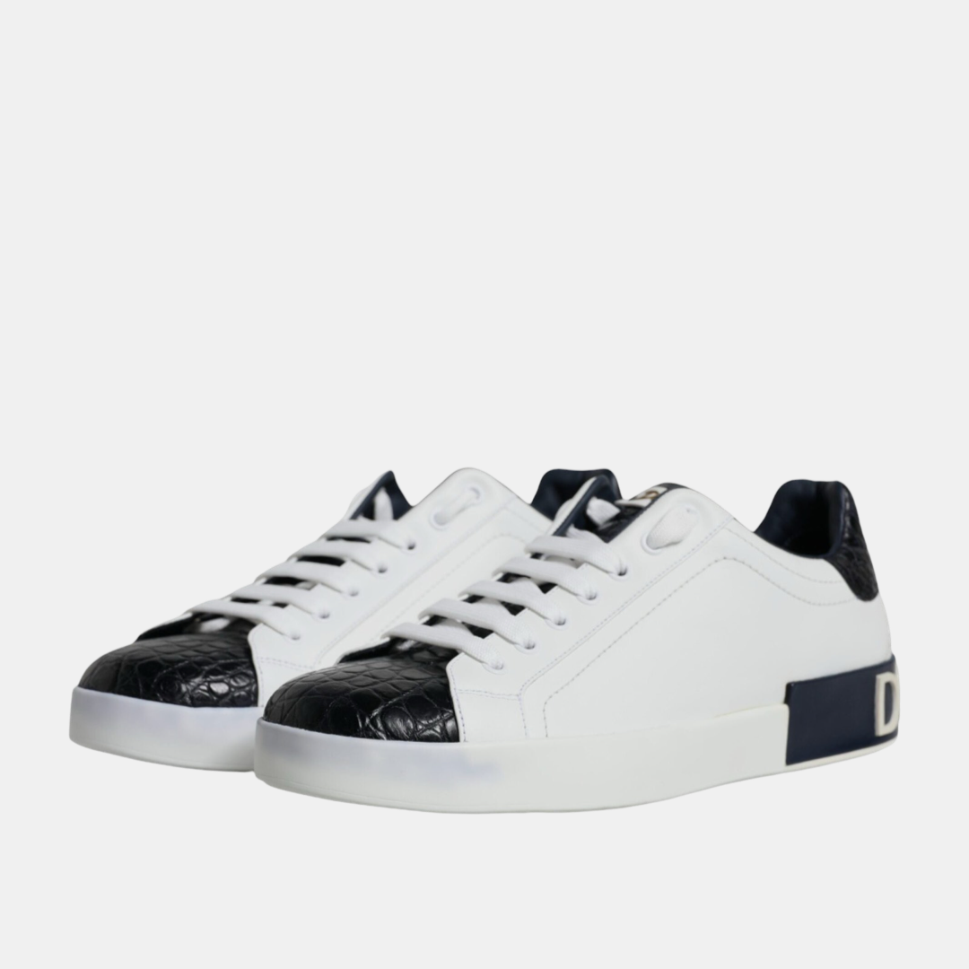 Мъжки бели кецове Dolce & Gabbana Portofino Men Sneaker