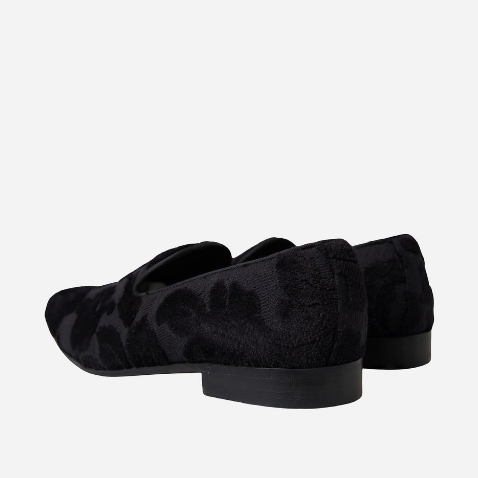 Мъжки мокасини Dolce & Gabbana Exquisite Black Vintage Men Loafers 