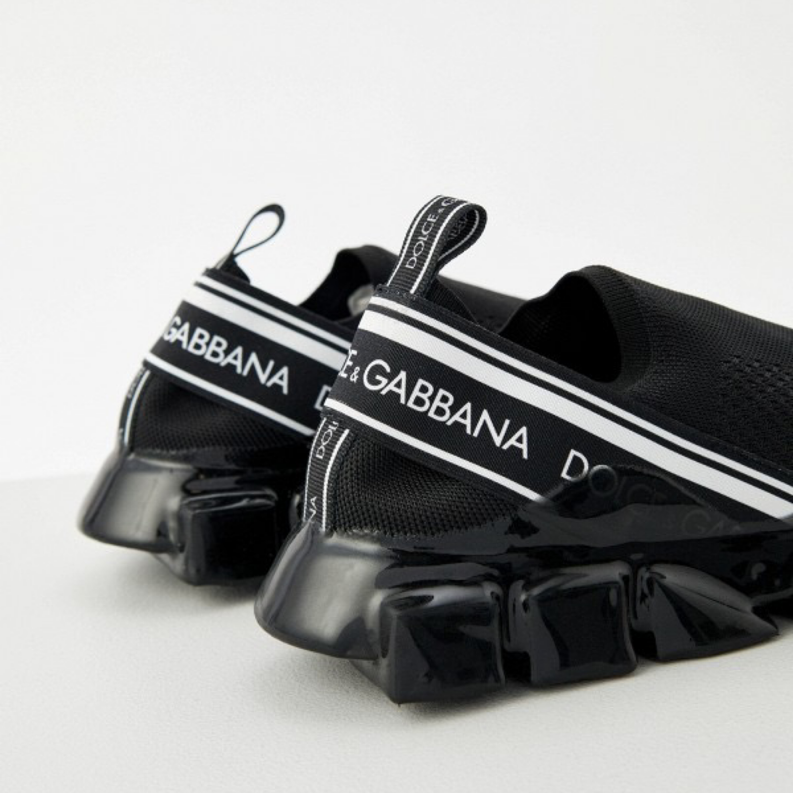 Dolce & Gabbana Sorrento Sneakers Heel View