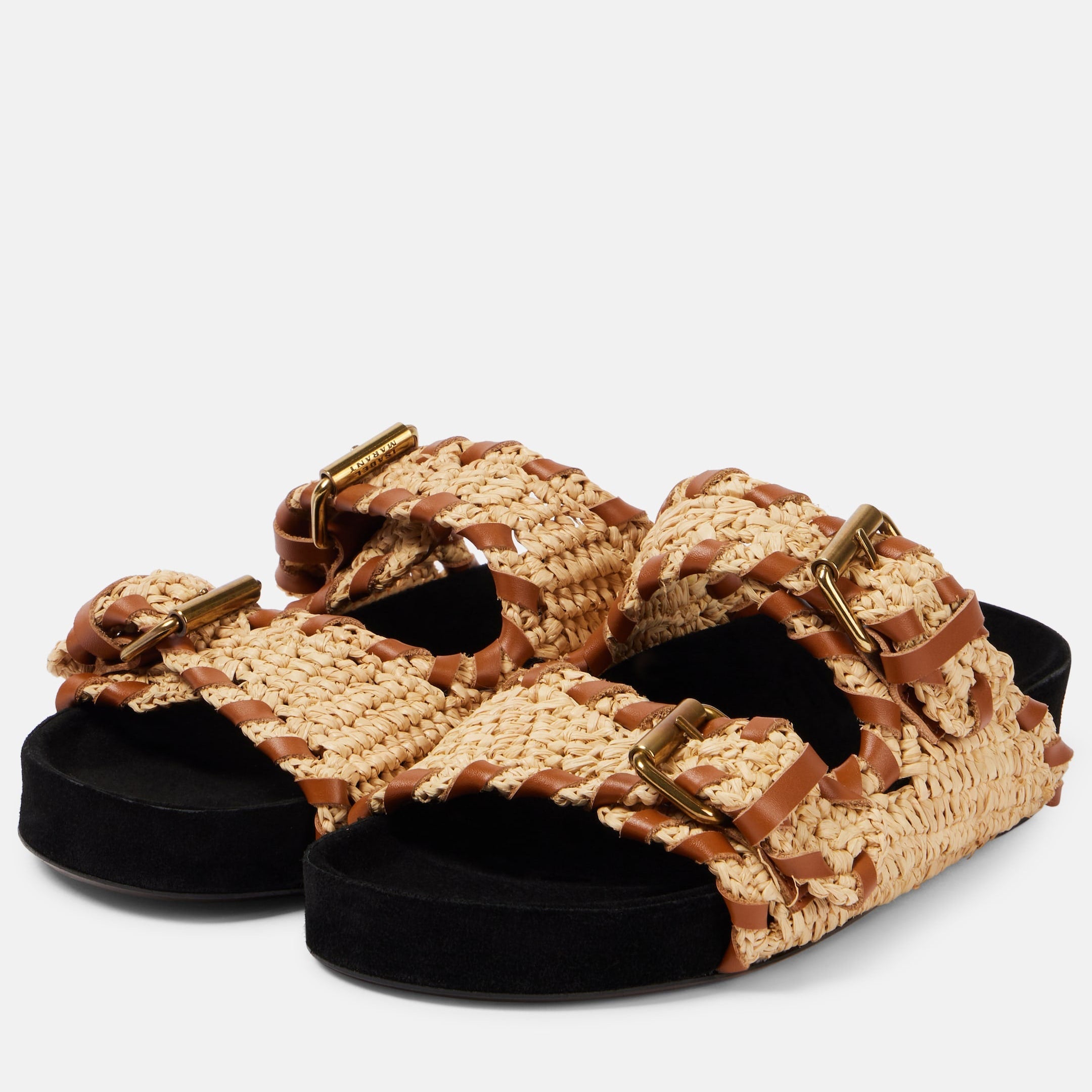 Isabel Marant Raffia Slippers