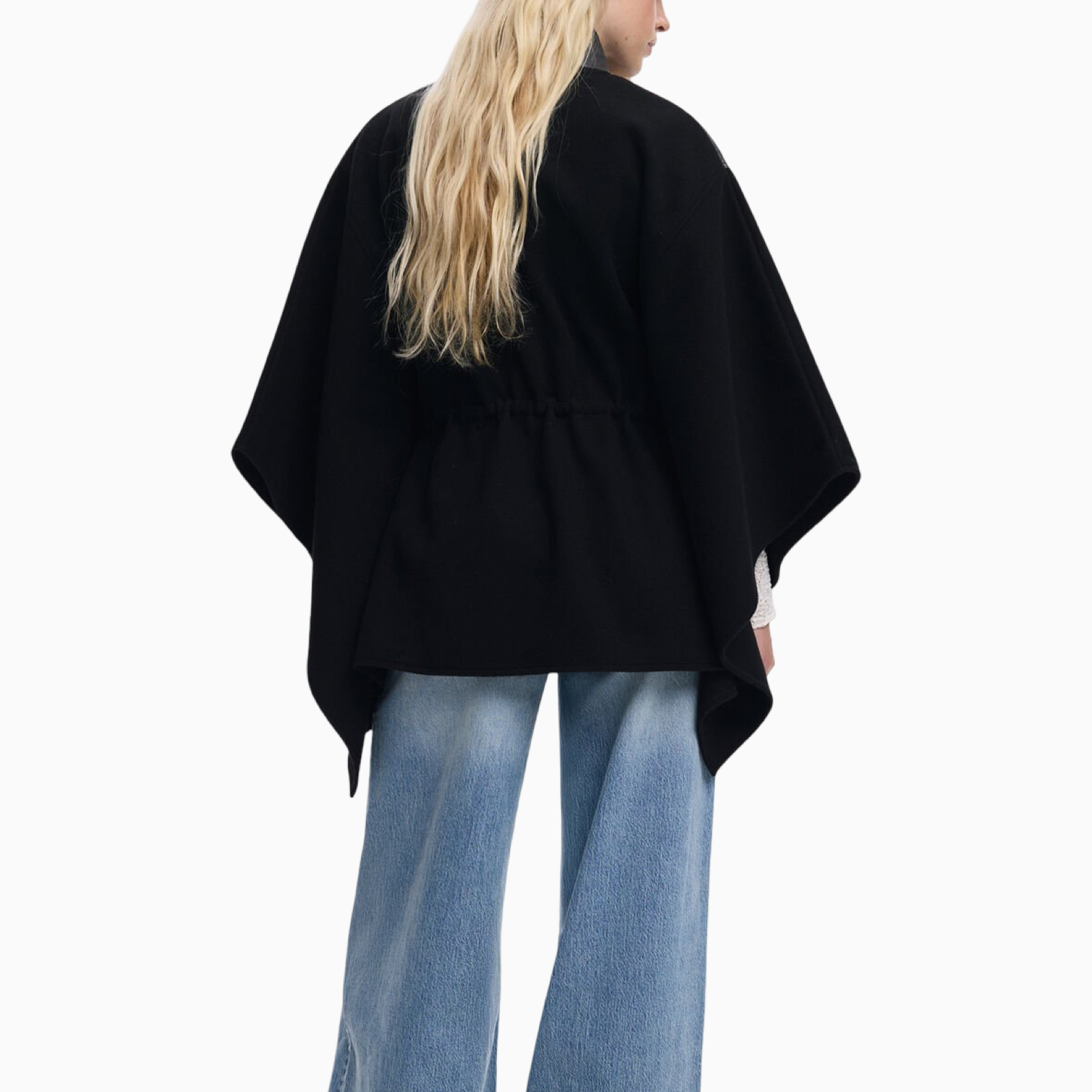 Дамски пончо Desigual Women Poncho 
25WAIA08 Back View