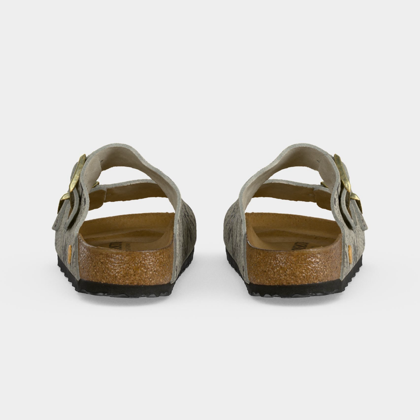 Дамски сандали Birkenstock Arizona BB Hex 1033094 Oyster Women Sandals Heel View