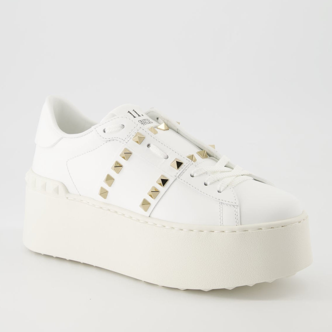 Valentino Garavani Rockstud дамски кецове на платформа