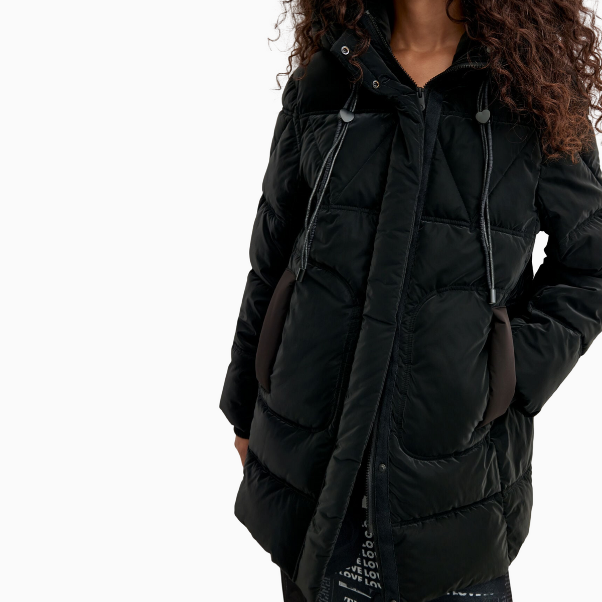 Дамско яке Desigual Women Jacket 26WWEW54 2000 Close-Up