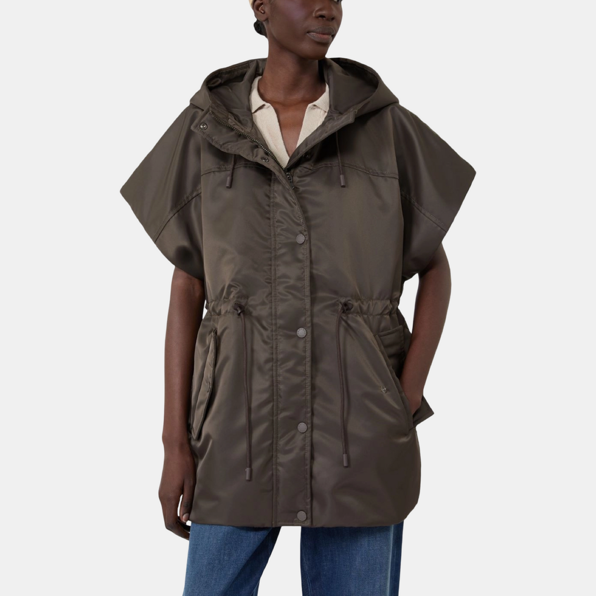 Max Mara Twill Padded Gilet