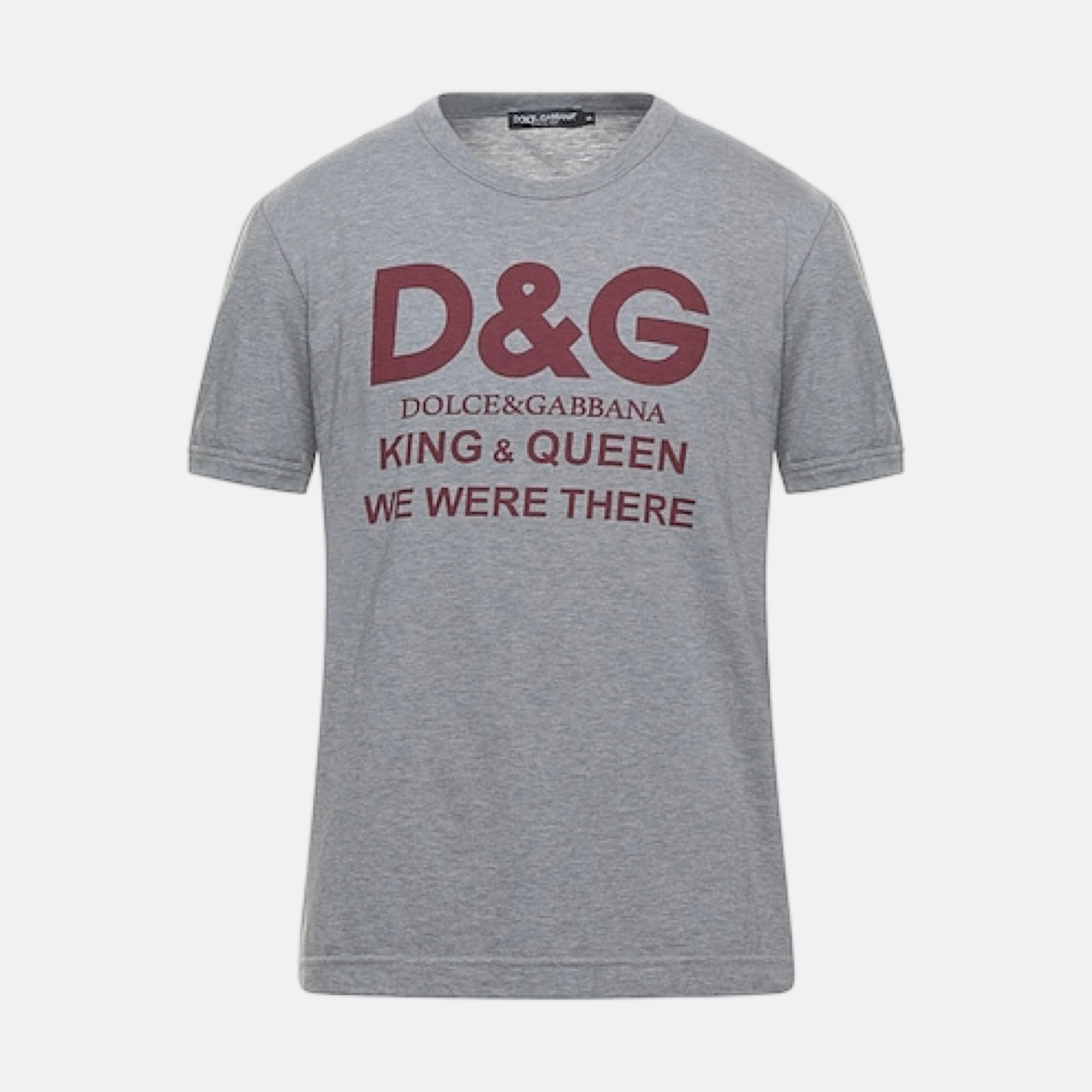 Мъжка сива тениска Dolce & Gabbana G8HR8T HP7U8 