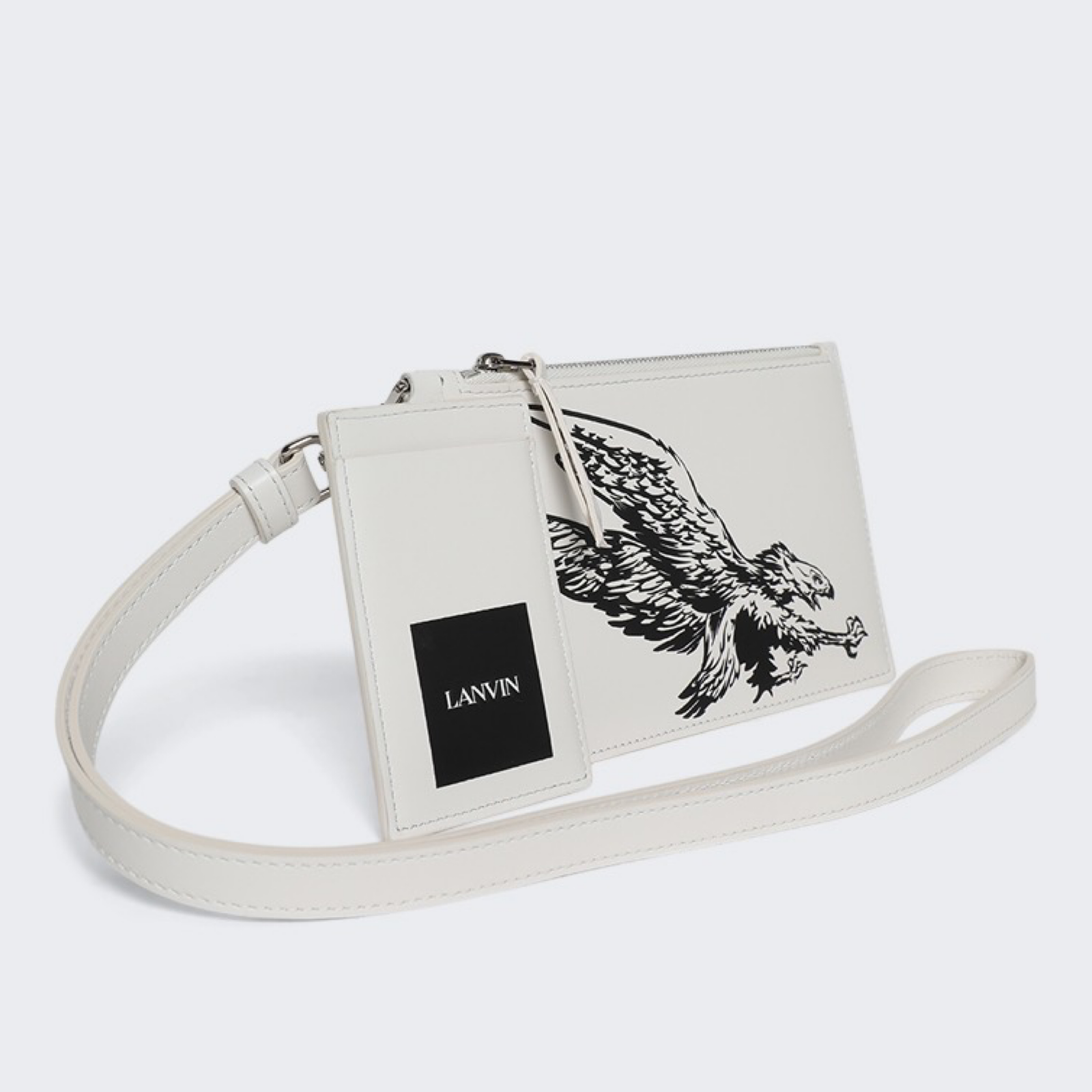 Lanvin Double Pouch Wallet