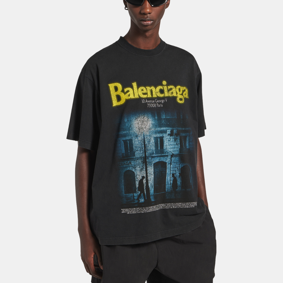 Balenciaga The Address T-shirt 764235TUVO61041 Front View