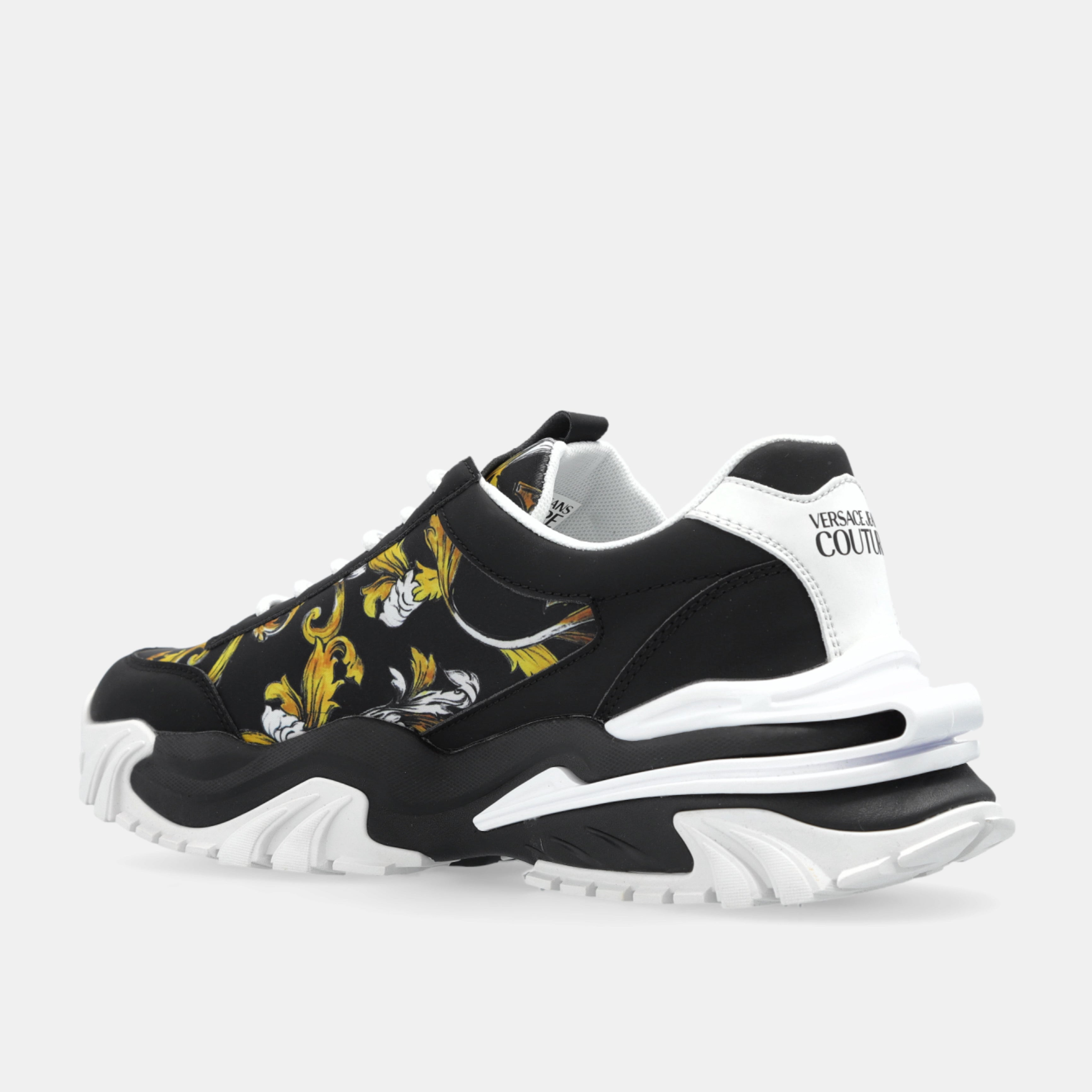 Мъжки маратонки Men’s sneakers Versace Jeans Couture Trail Trek 78YA3SI5 ZSC57 G89 Black / Gold medial view