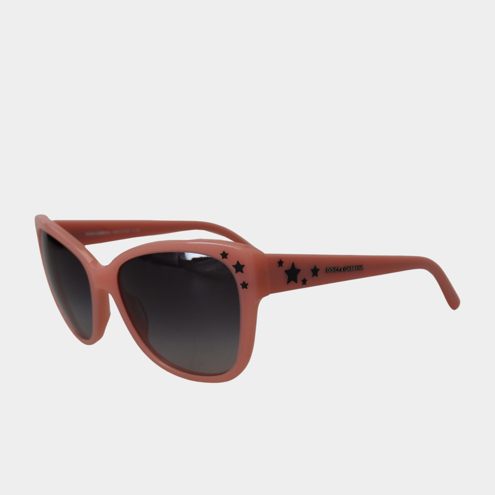 Dolce & Gabbana Elegant Pink Gradient Sunglasses DG4124 Side View