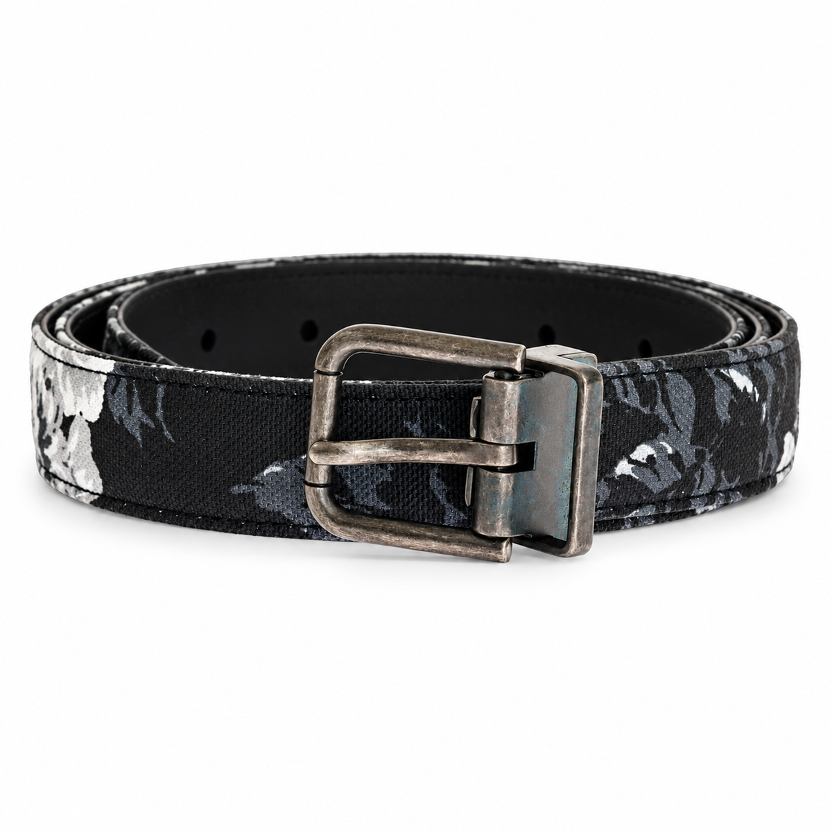 Men's belt Dolce & Gabbana SKU: BC3614 A2D86 8Q838 front view
