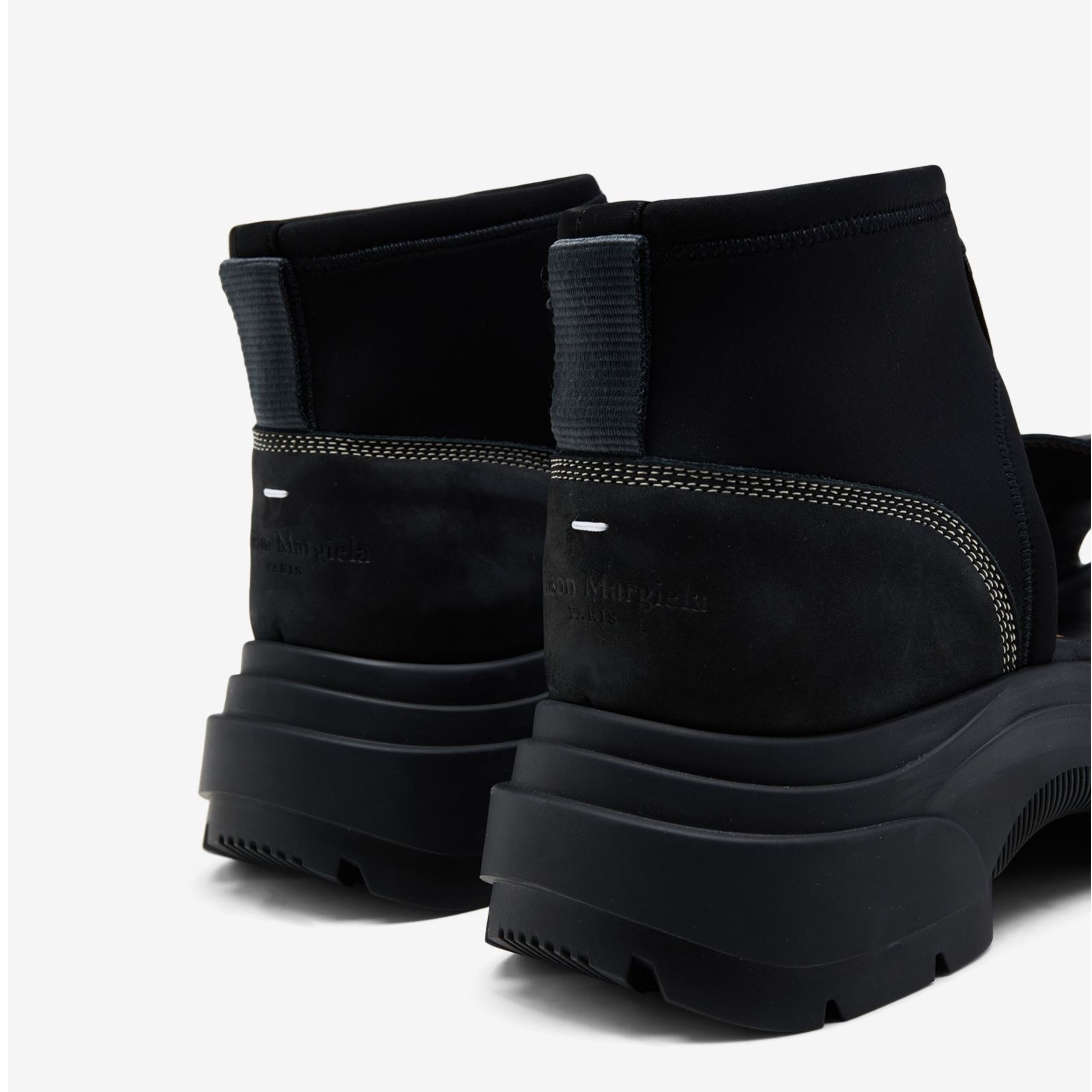 Дамски сандали Women’s sandals Maison Margiela S58WP0254P4767H1669 Black cropped heel view