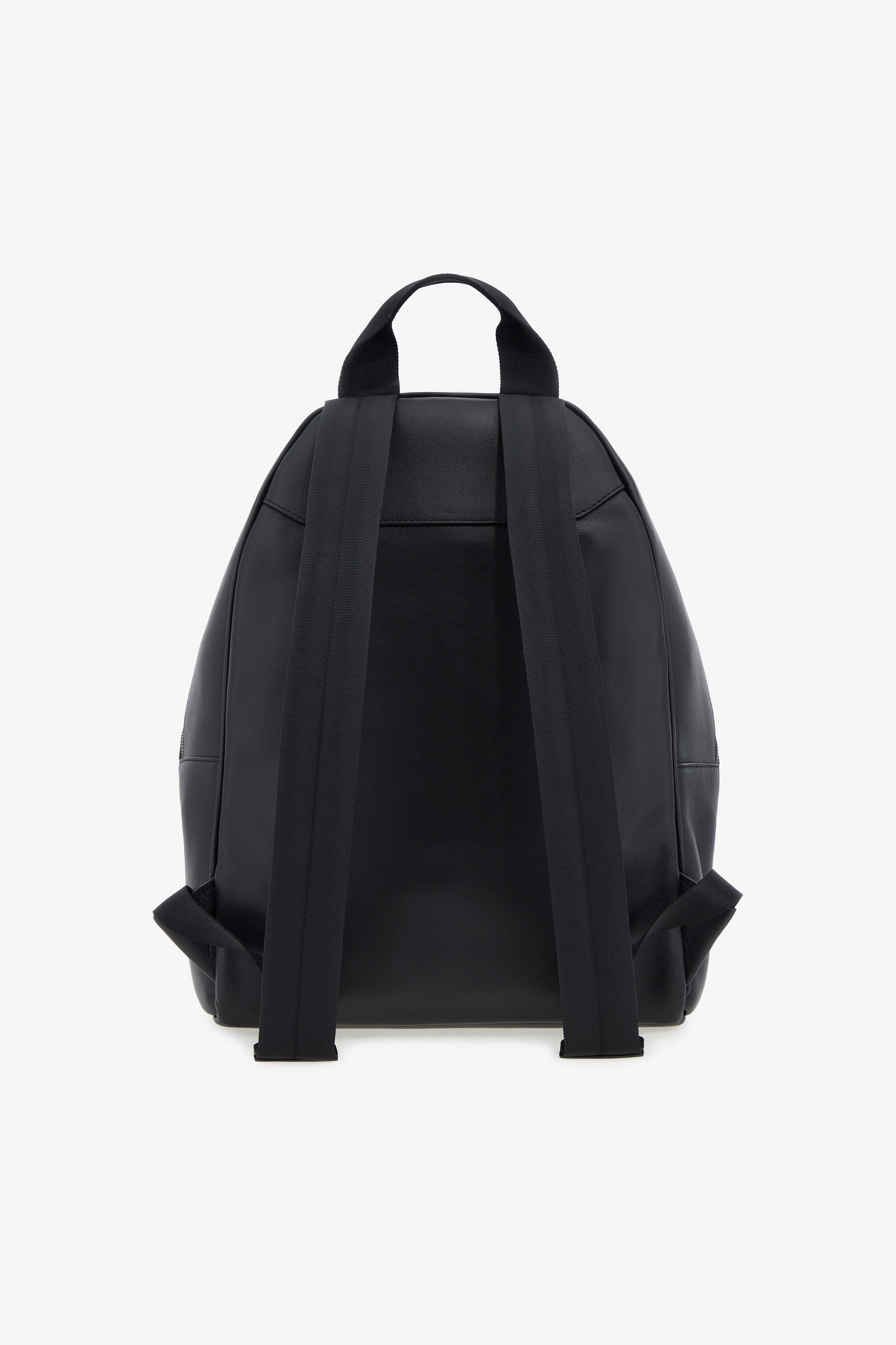 Roberto Cavalli Black Leather Backpack