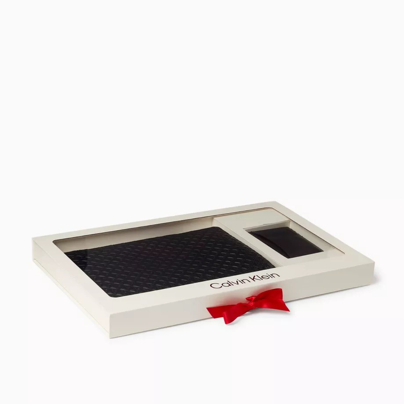 Мъжки подаръчен комплект клъч чанта и кардхолдър Calvin Klein Men Gift Set Clutch Bag LV04D0003G Box View