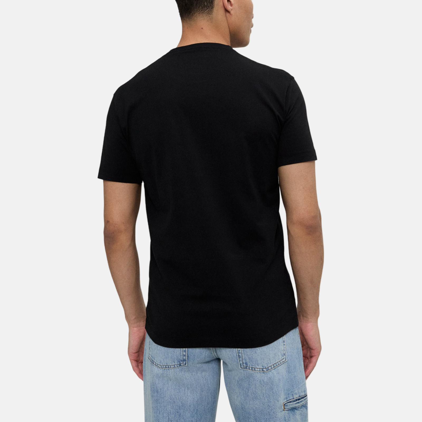 Мъжка черна тениска Dsquared² Black Cotton T-Shirt