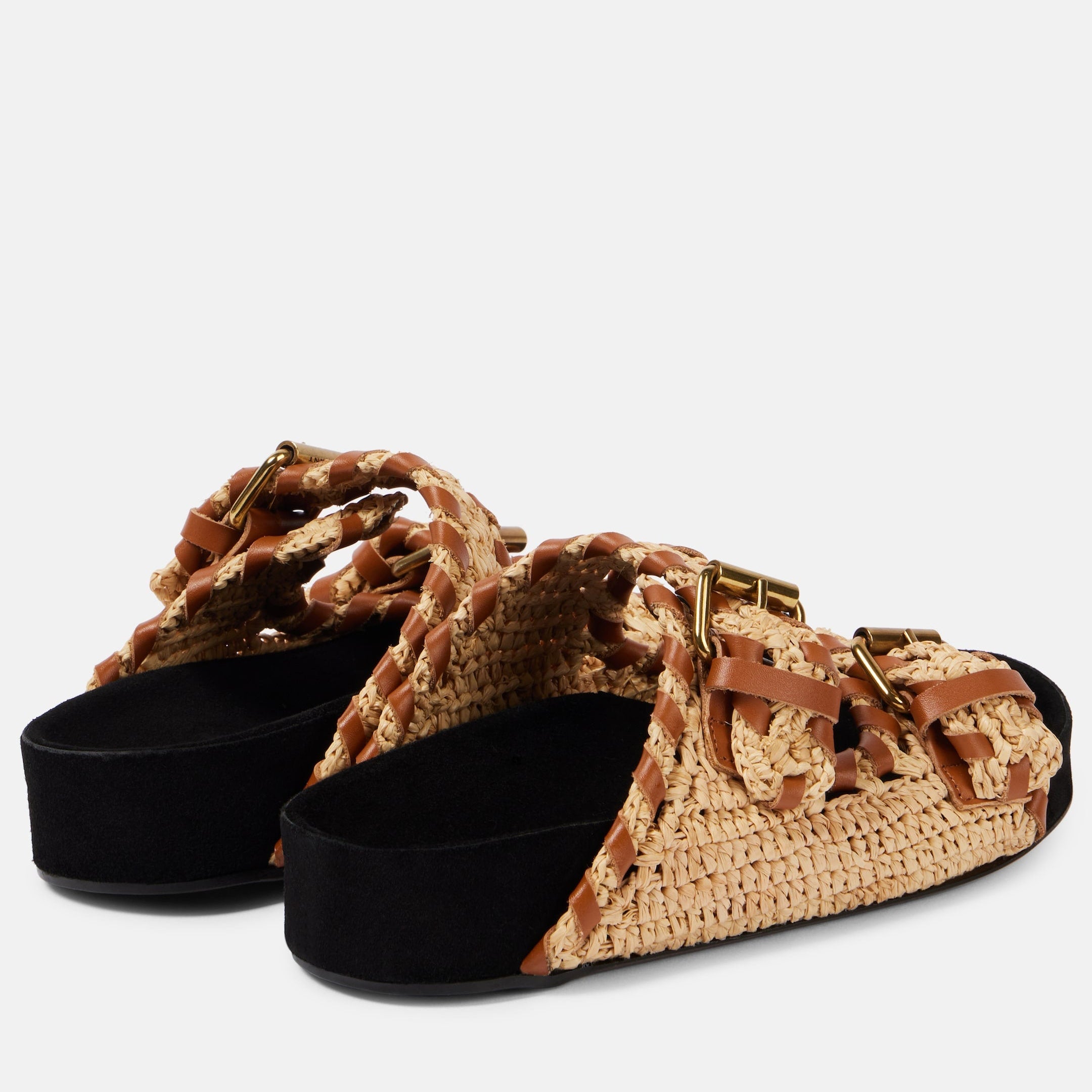 Isabel Marant Raffia Slippers