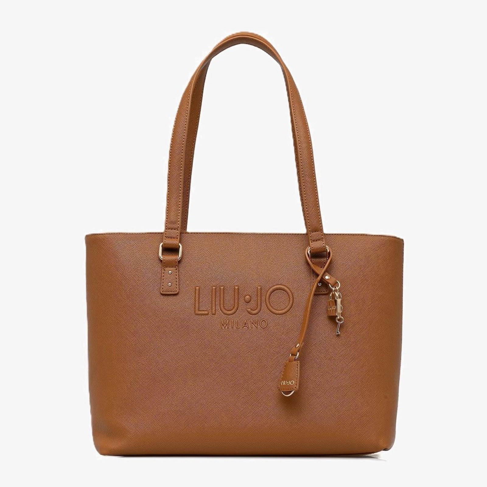 Дамска кафява шопинг чанта Liu Jo Women Shopping Bag AA6321 ES029 Front View