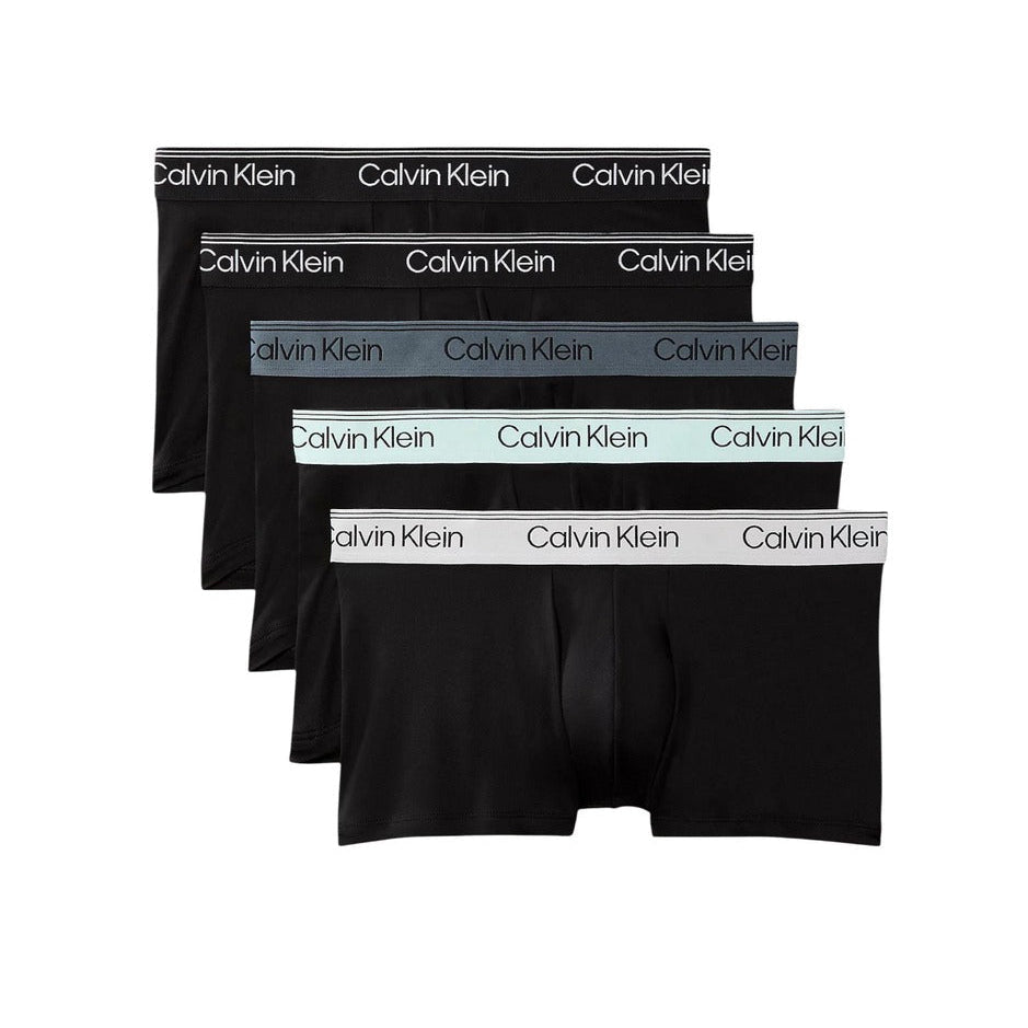 5 броя мъжки боксерки Calvin Klein Men Boxers LV00NB4412 3ZQ Front View