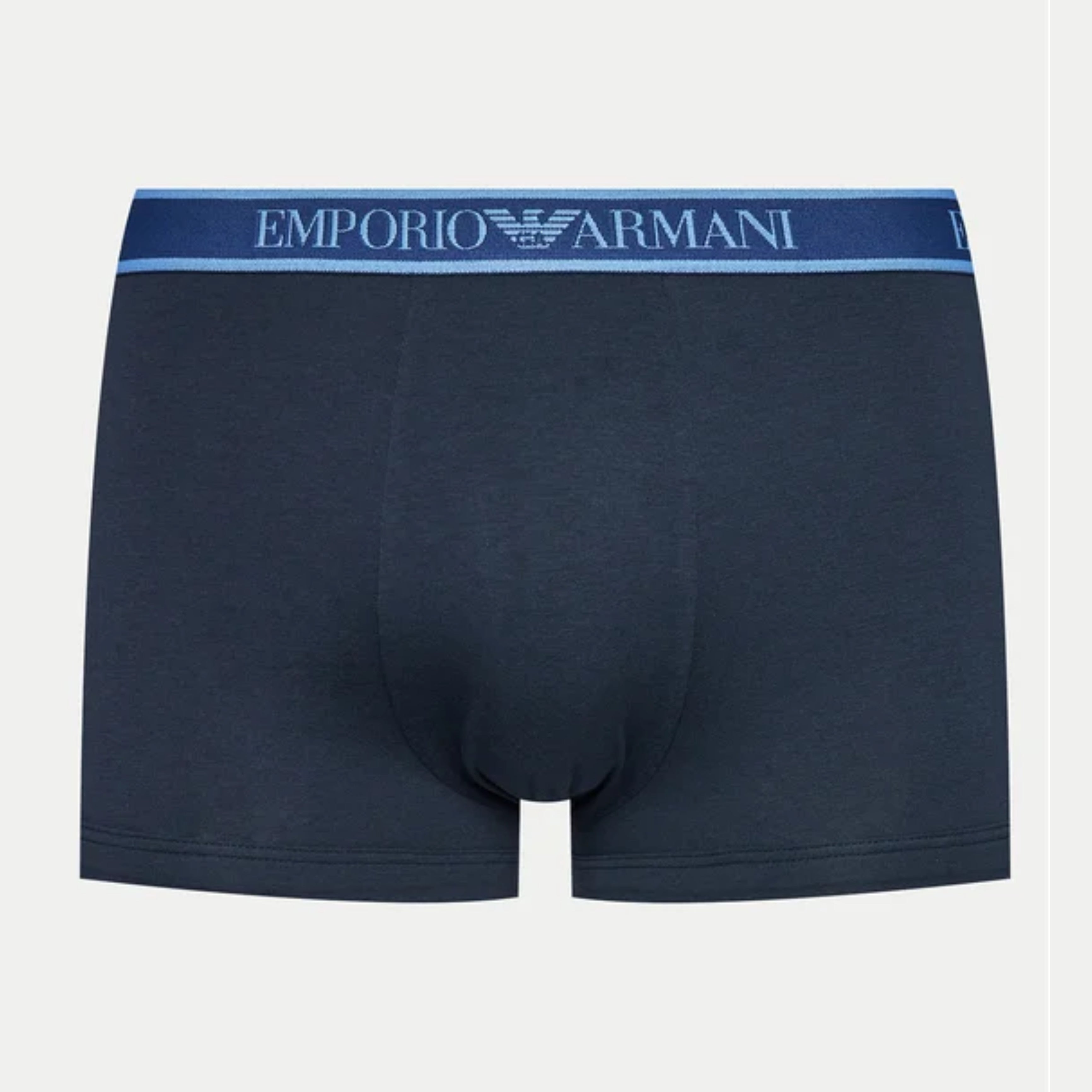 Мъжки боксерки 3 броя в кутия Men's boxers Emporio Armani 112130 4F717 75336 в Синьо