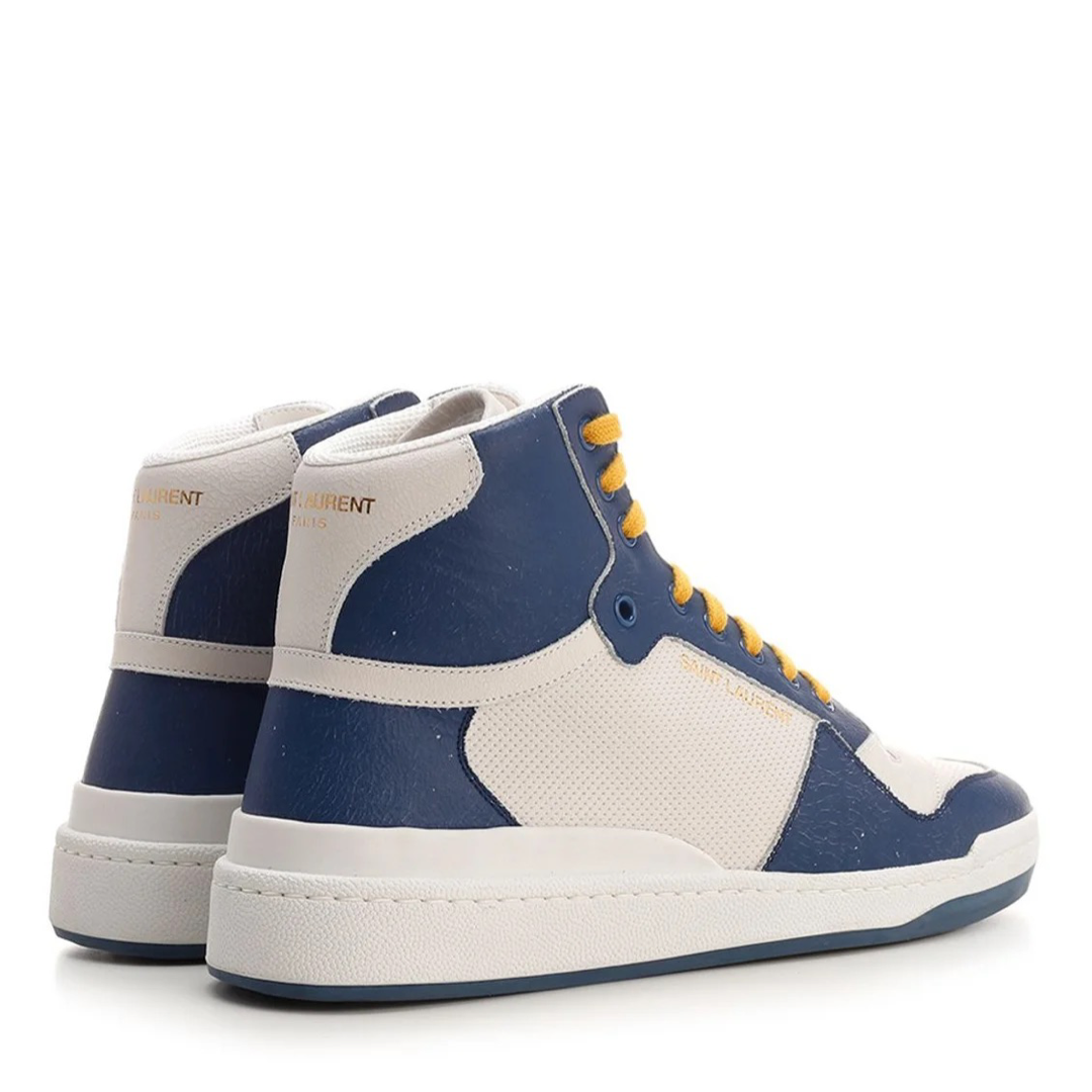 Мъжки високи кецове Saint Lauren SL24 Mid-Top Sneakers