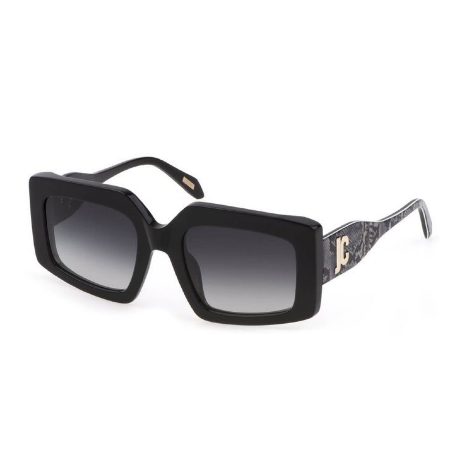 Just Cavalli Black Plastic Sunglasses