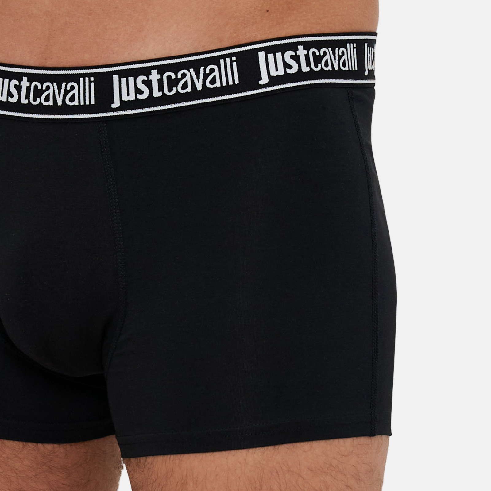 Мъжки боксерки Just Cavalli Men 3-pack Boxers 80OAJU02 CJUT2 899 Close-Up