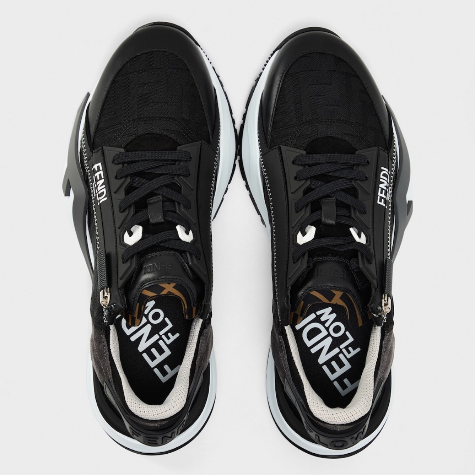 Мъжки маратонки Men’s sneakers FENDI Flow 7E1392AY9WF1EX4 top view
