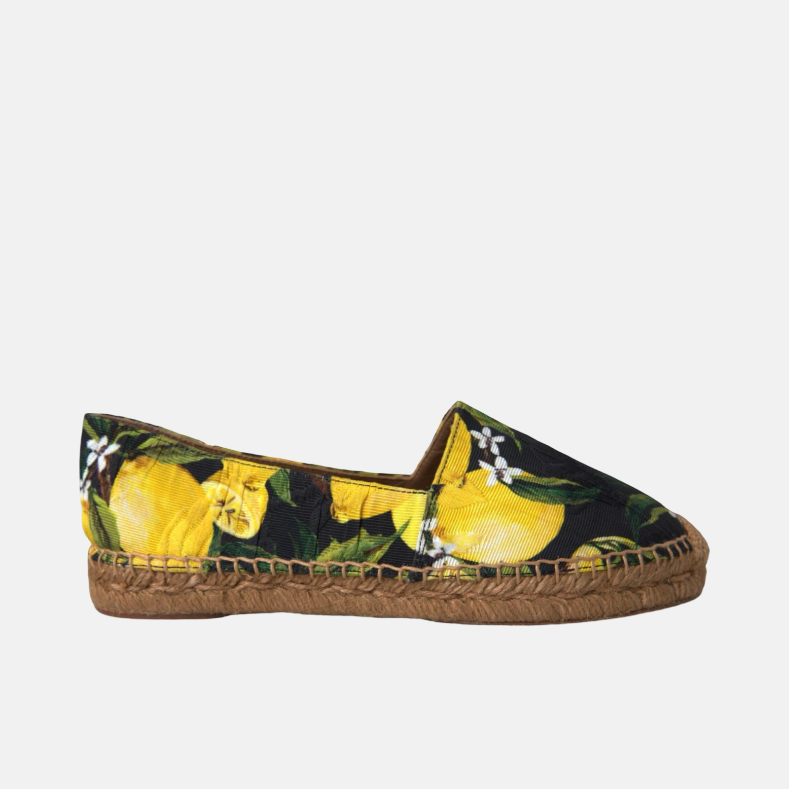 Dolce & Gabbana Lemon Women Espadrilles Lateral View