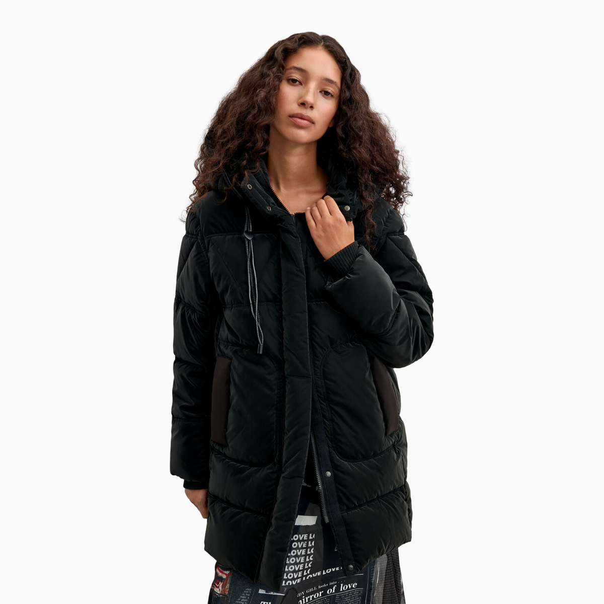 Дамско яке Desigual Women Jacket 26WWEW54 2000 Front View