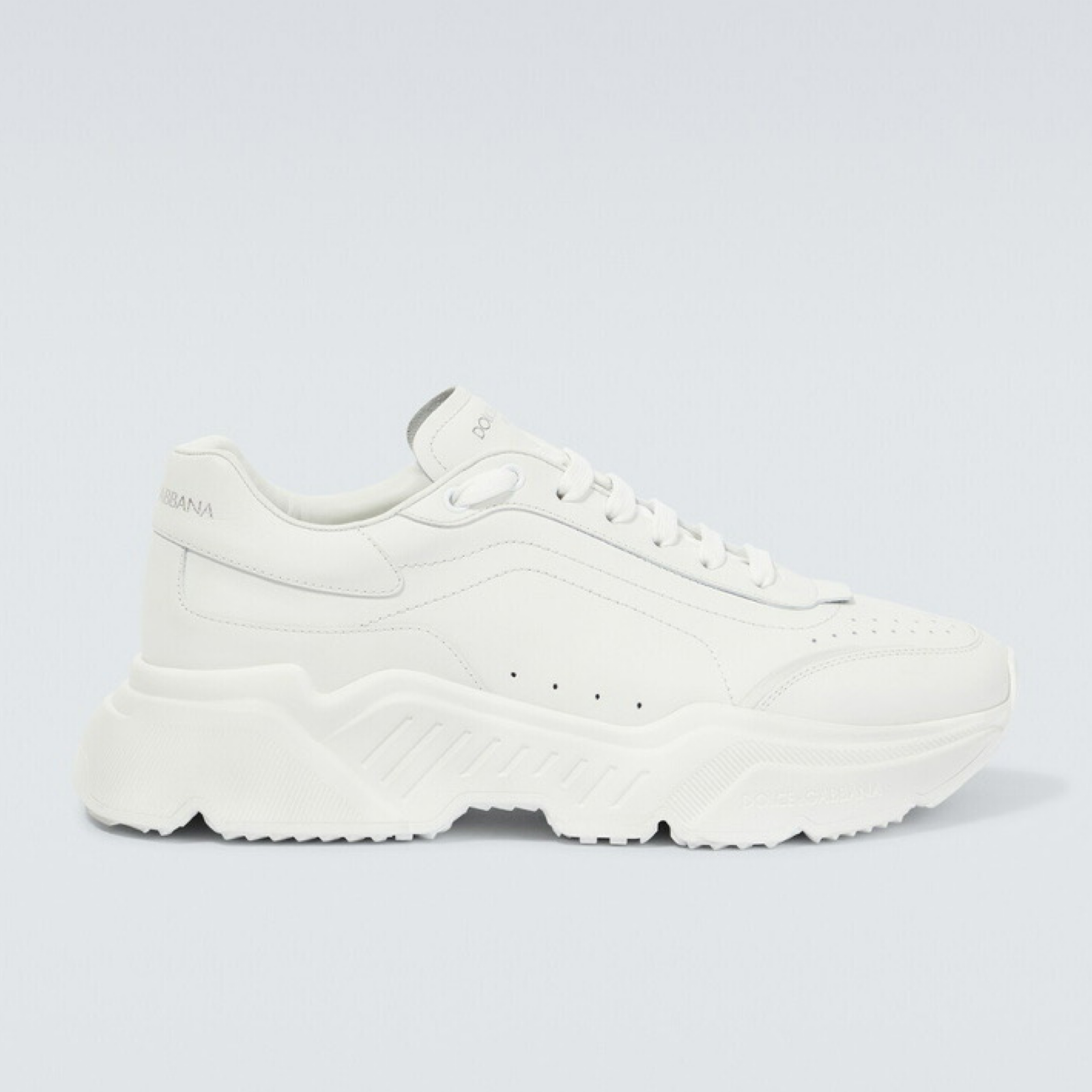 Мъжки бели маратонки Dolce & Gabbana Daymaster Men Sneakers CK1805 AW178 80001 Lateral View