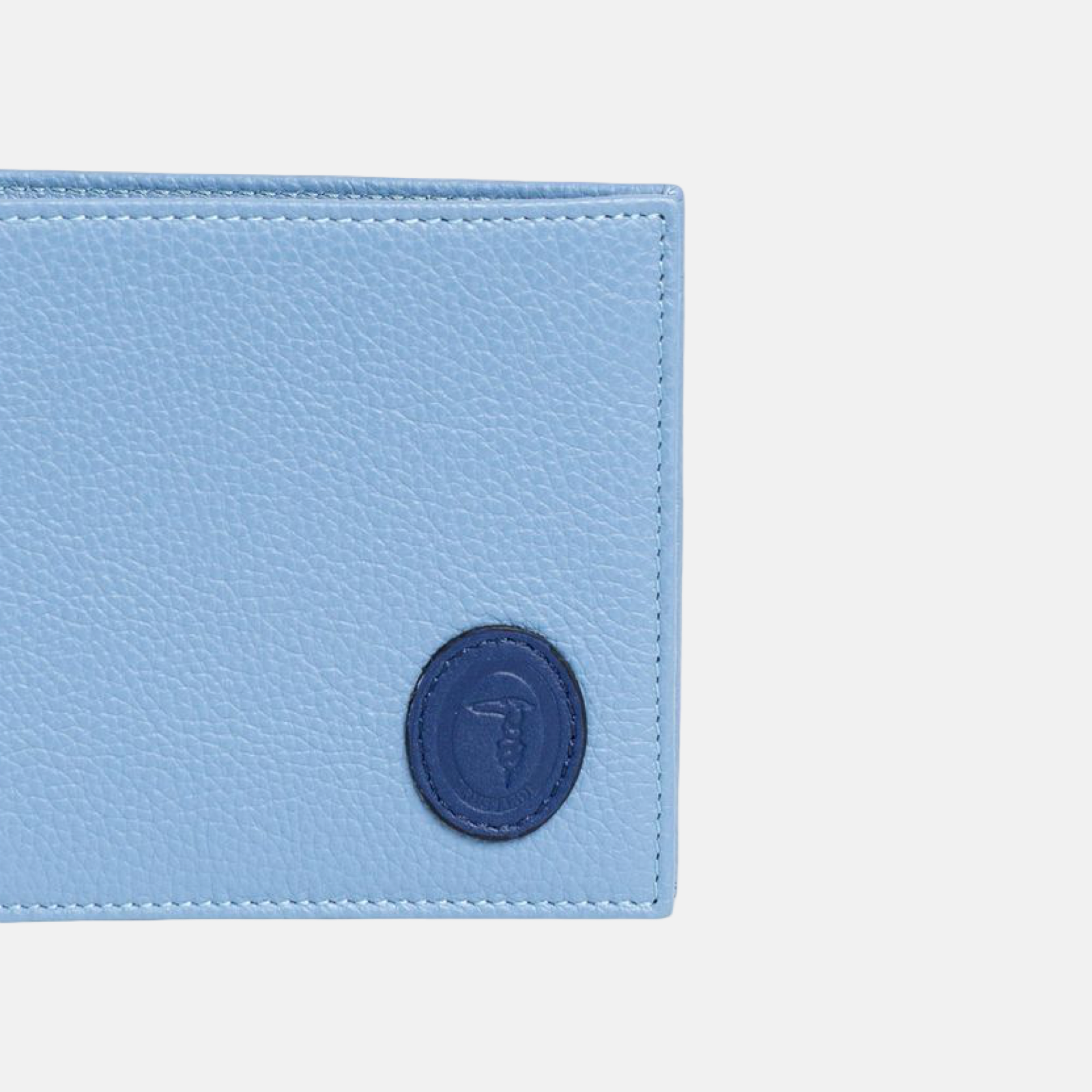 Мъжки син портфейл Trussardi Men Wallet Close-Up