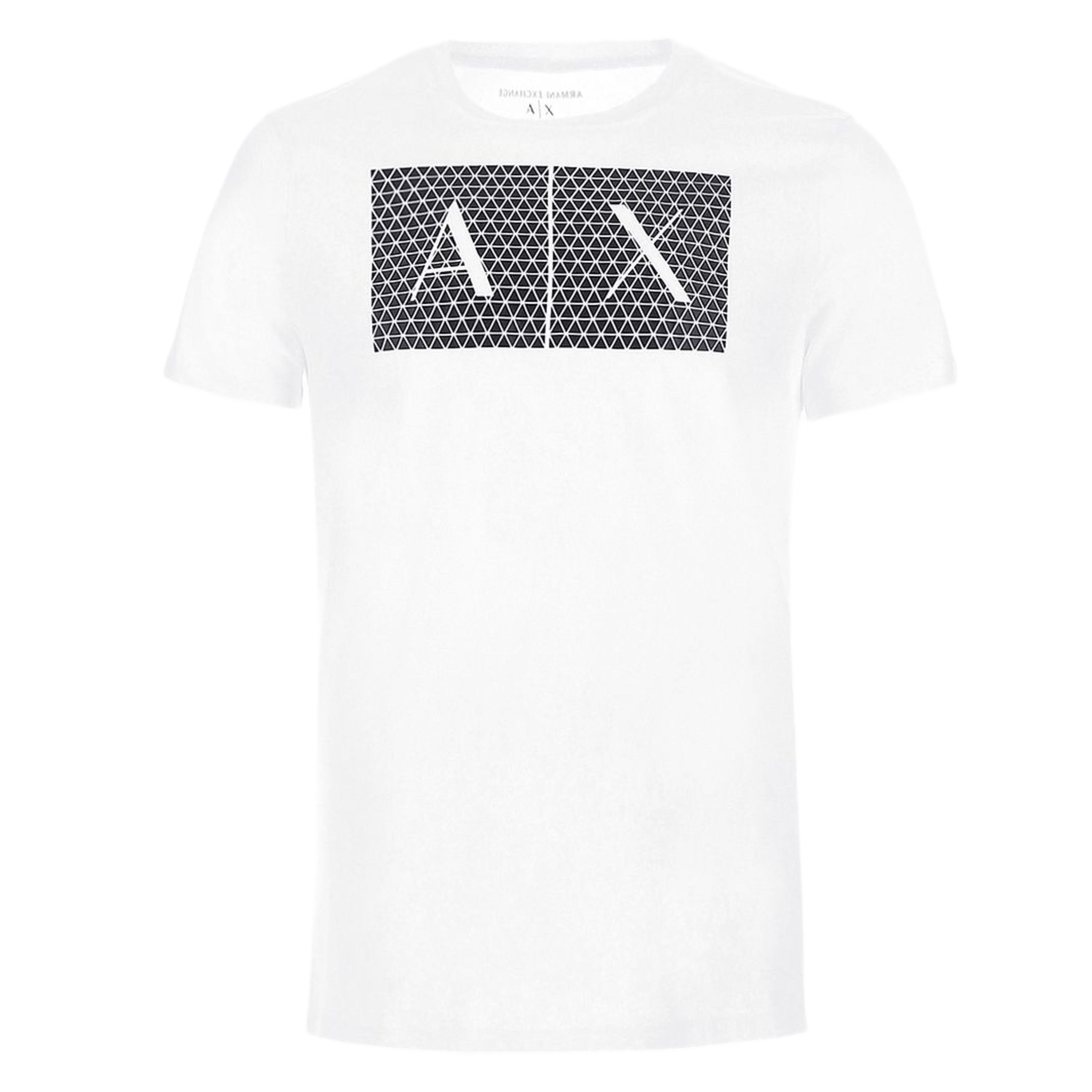 Мъжка тениска в бяло Armani Exchange 8NZTCK Z8H4Z