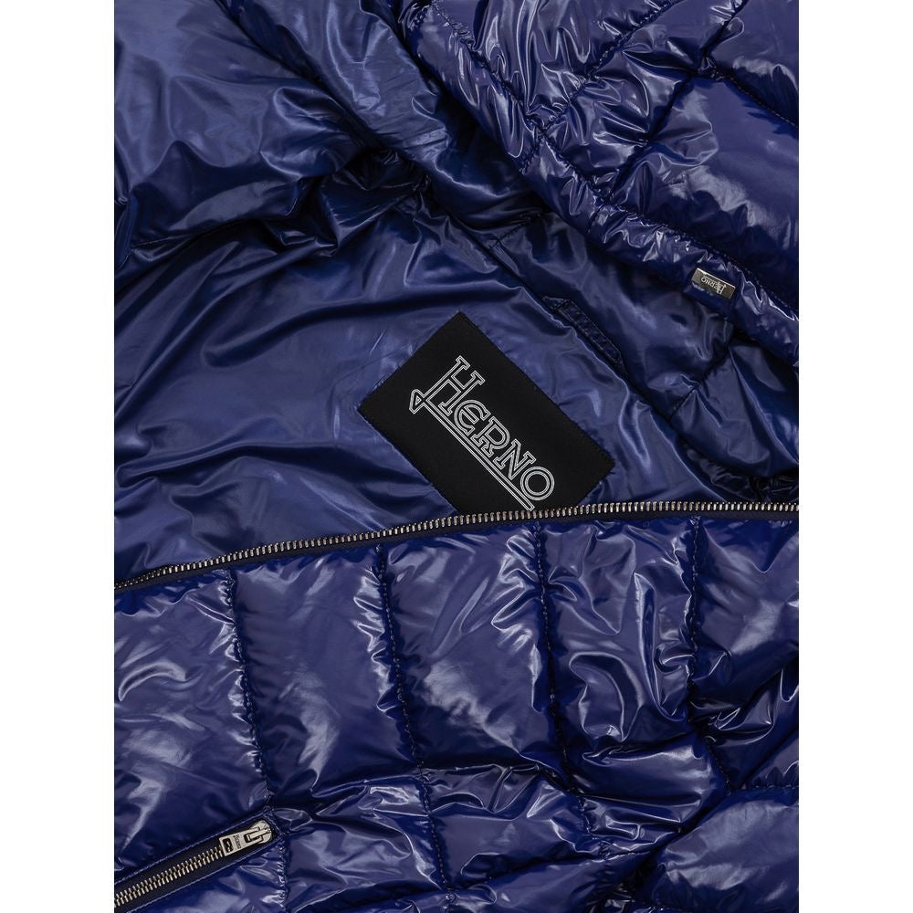 Дамско яке Women’s Down Jacket with Belt HERNO PI1350D 12220 Navy 