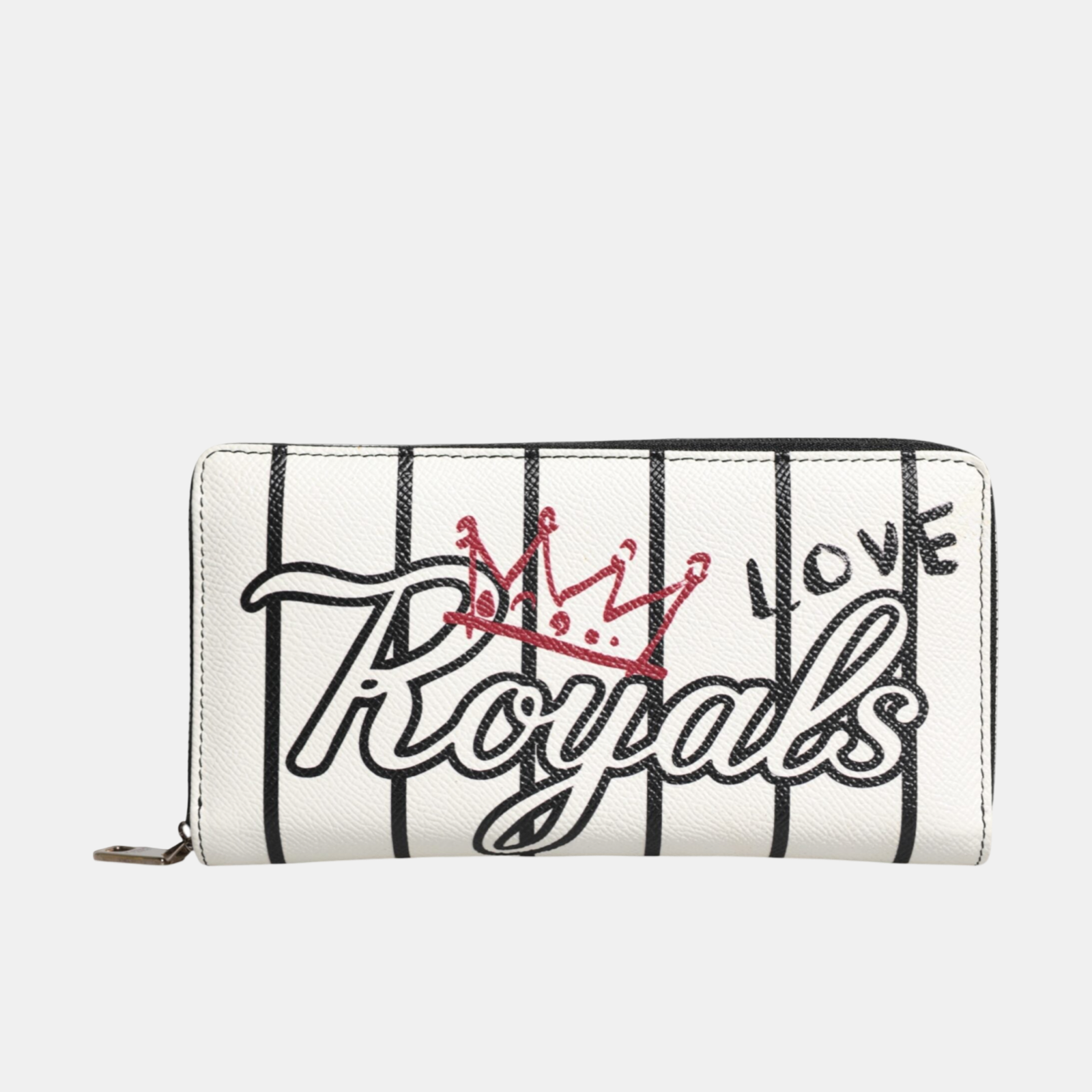 Dolce & Gabbana DG Crown Royals Continental Zip Around Wallet BP1672 AI475 HWT26 Front View