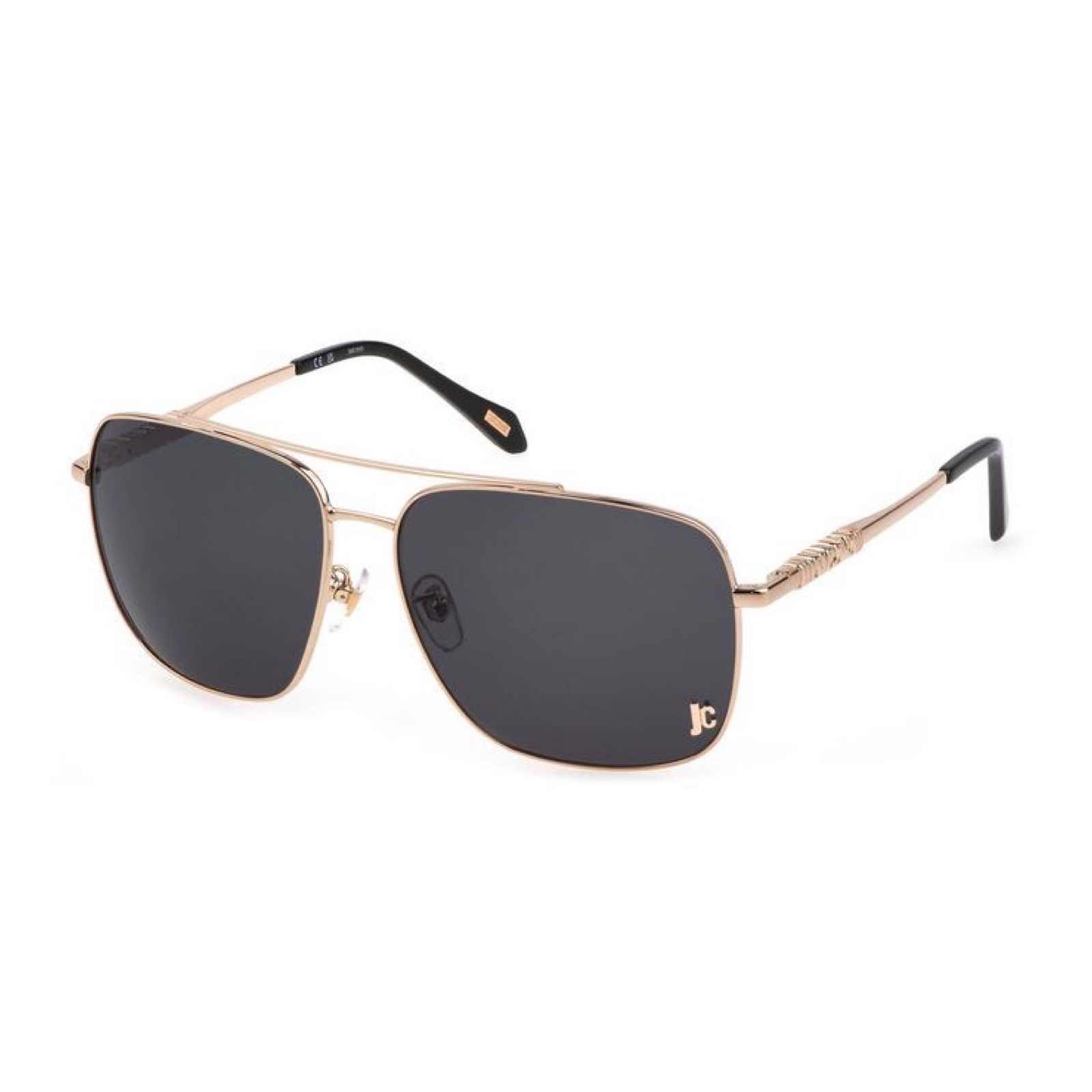 Just Cavalli Gold Metal Sunglasses