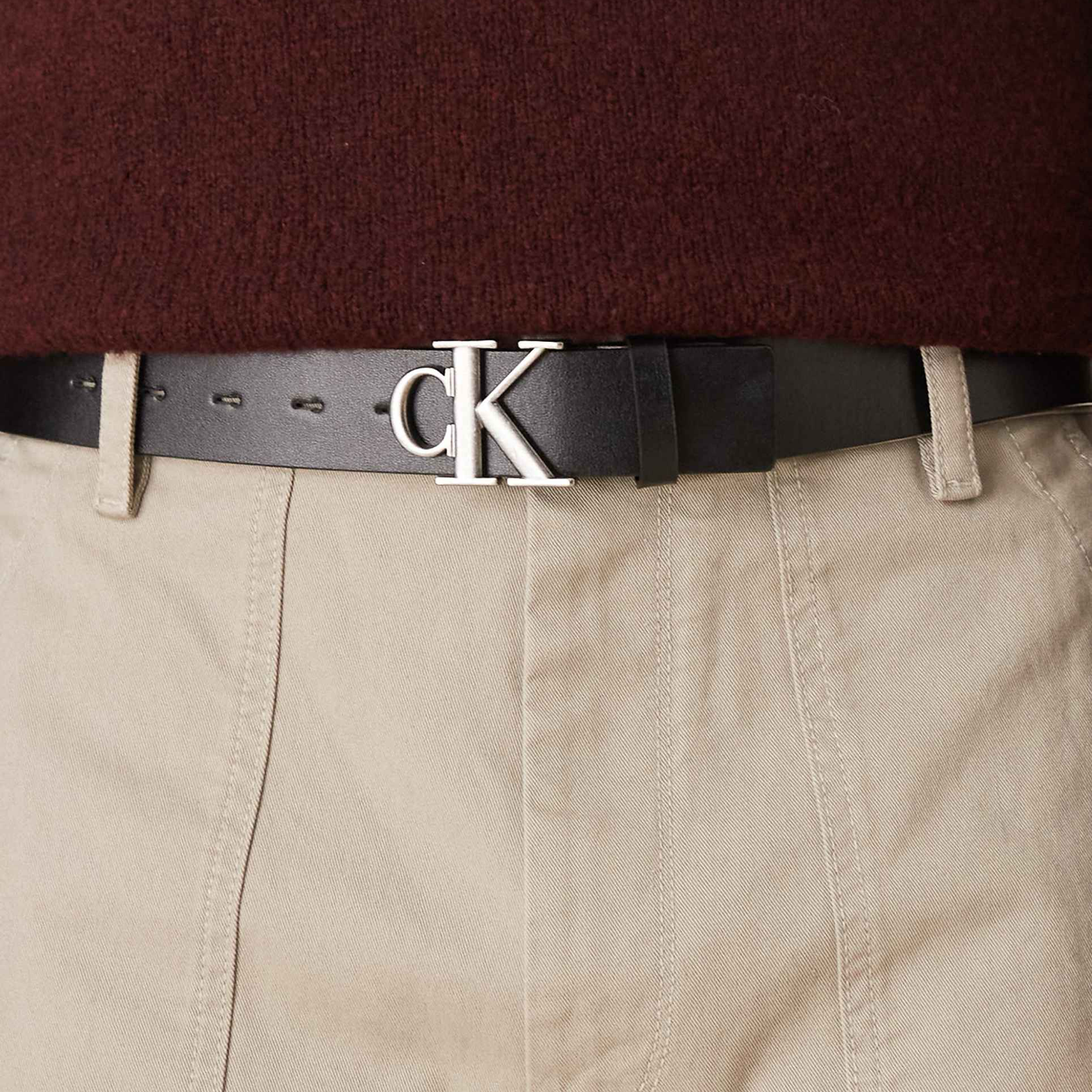 Мъжки подаръчен комплект колан Calvin Klein Men Belt LV04D0009G Model View