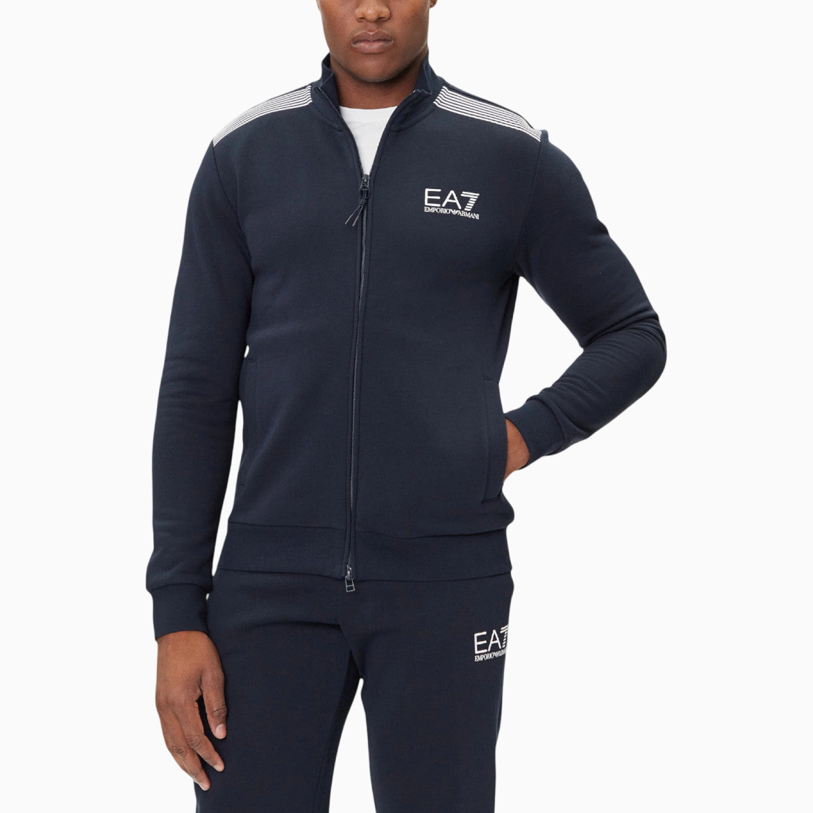 Мъжки спортен екип EA7 Emporio Armani Men Tracksuit 7M000966 AF10377 Front View