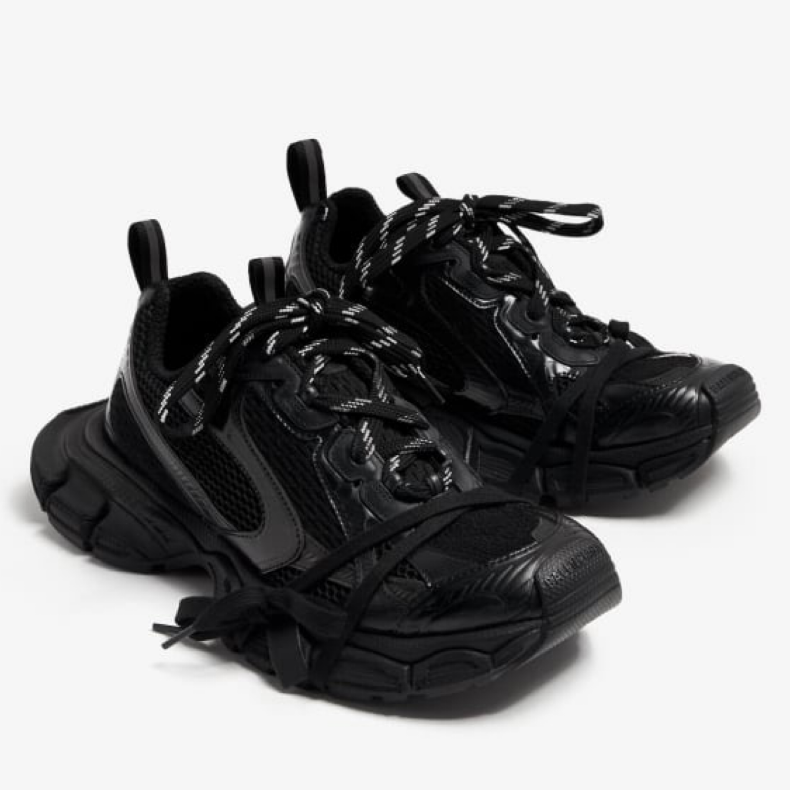 Мъжки черни маратонки Balenciaga 3XL Men Sneakers