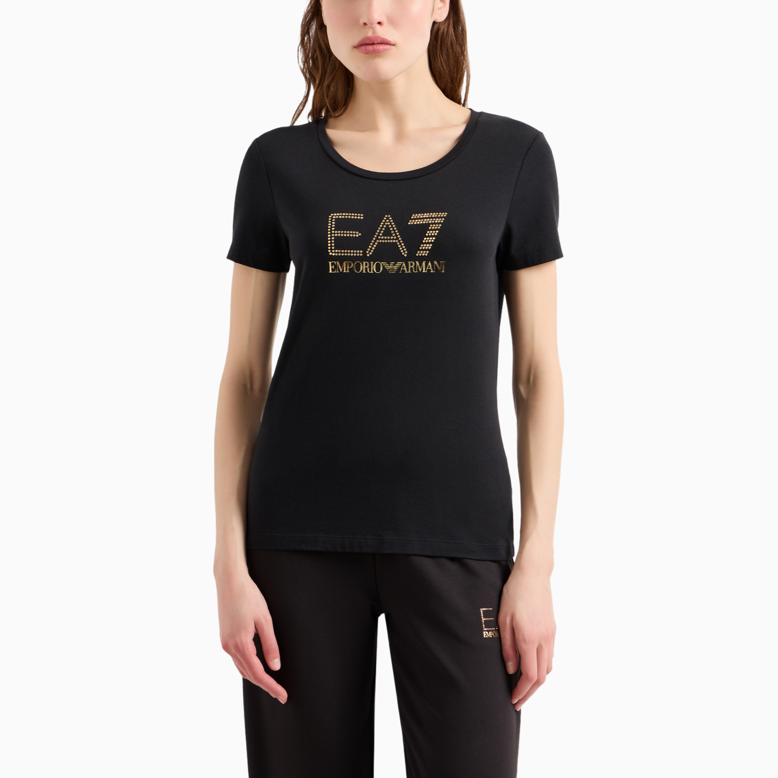 Дамска тениска EA7 Emporio Armani Women T-shirt 8NTT67TJDQZ1200 Front View